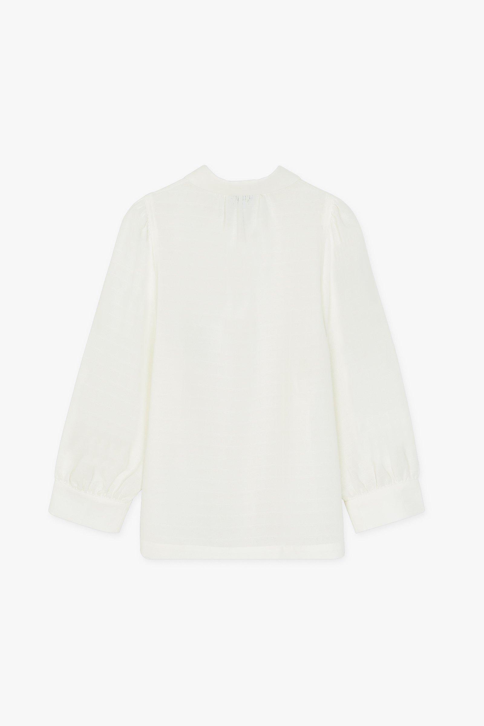 CKS Dames - ROSALINOS - blouse short sleeves - white