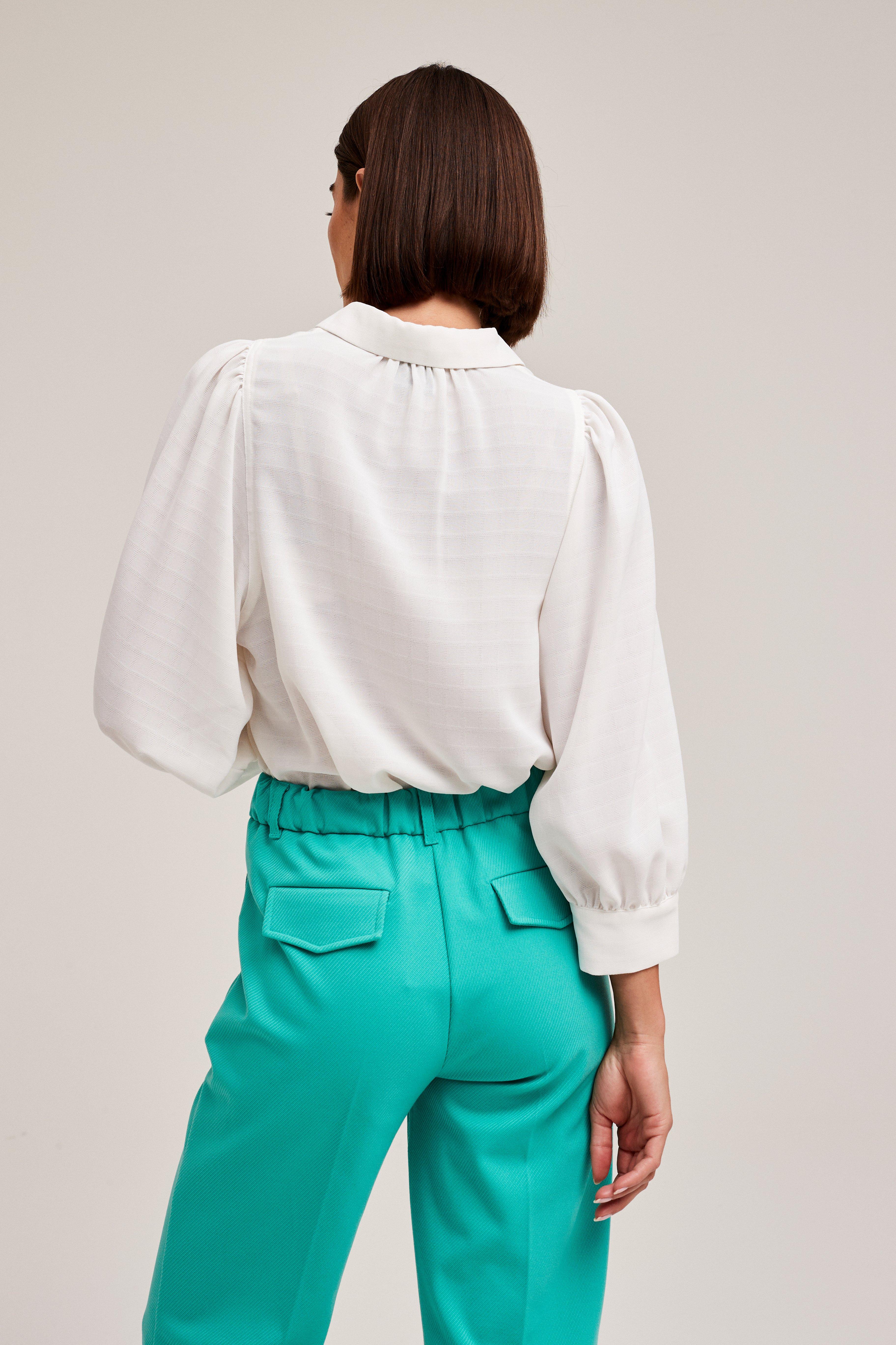 CKS Dames - ROSALINOS - blouse short sleeves - white