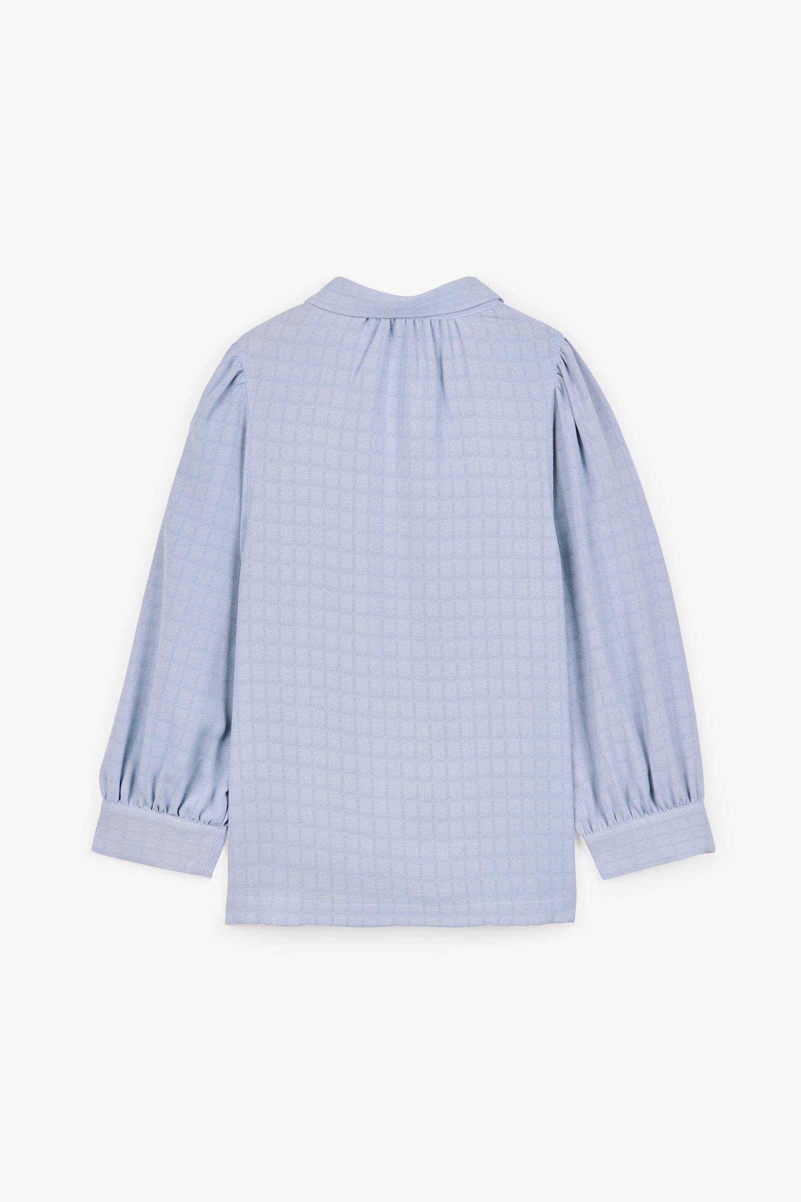 CKS Dames - ROSALINOS - blouse short sleeves - light blue
