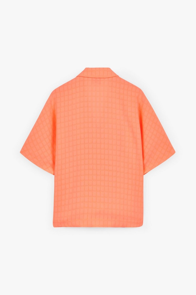 CKS Dames - RONELA - blouse korte mouwen - intens oranje