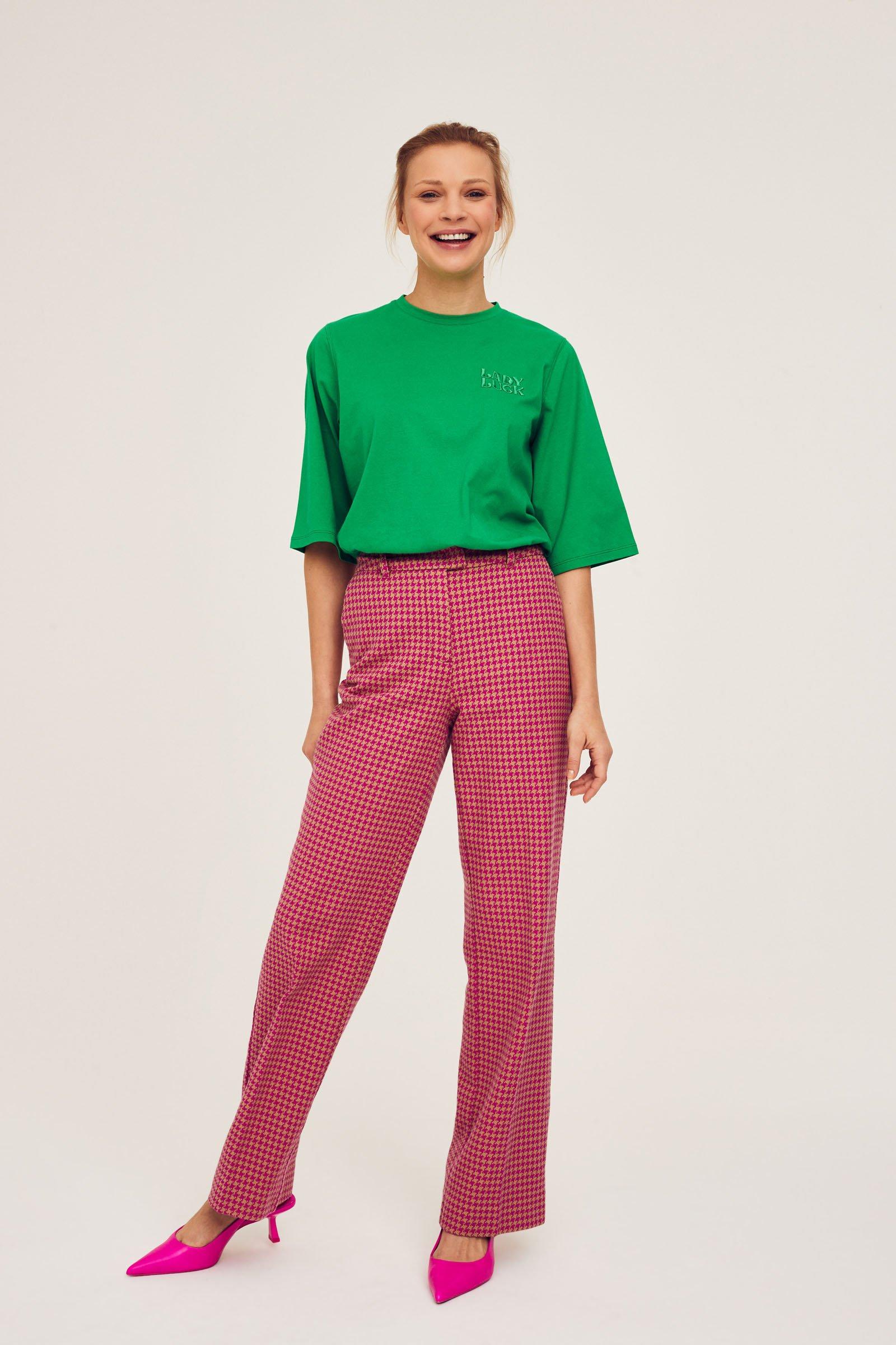 CKS Dames - TARANTA - Lange Hose - Rosa