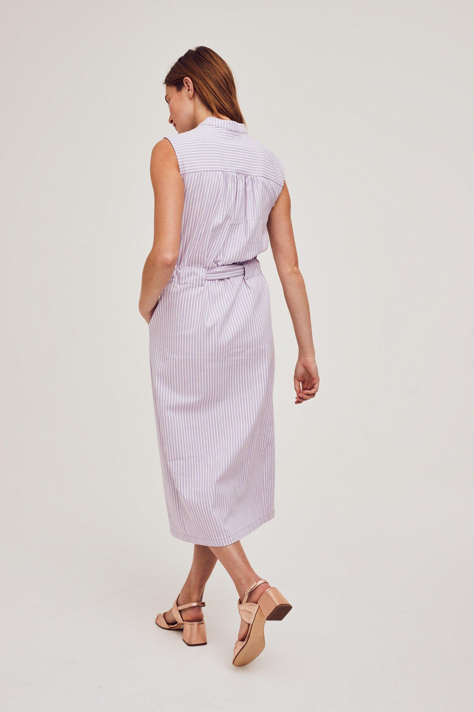 CKS Dames - ISBA - midi jurk - lila