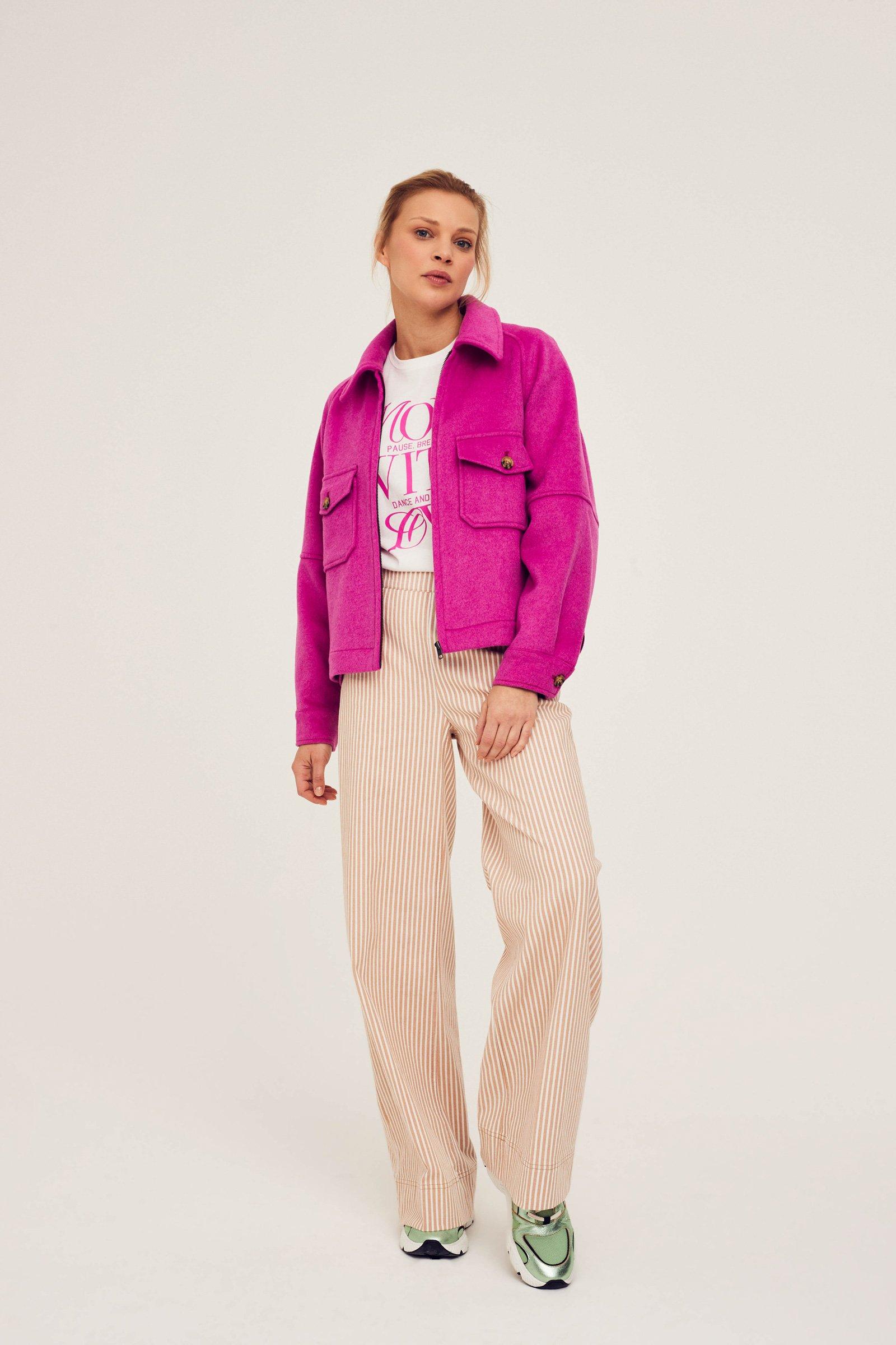 CKS Dames - TAIFOS - long trouser - bright brown