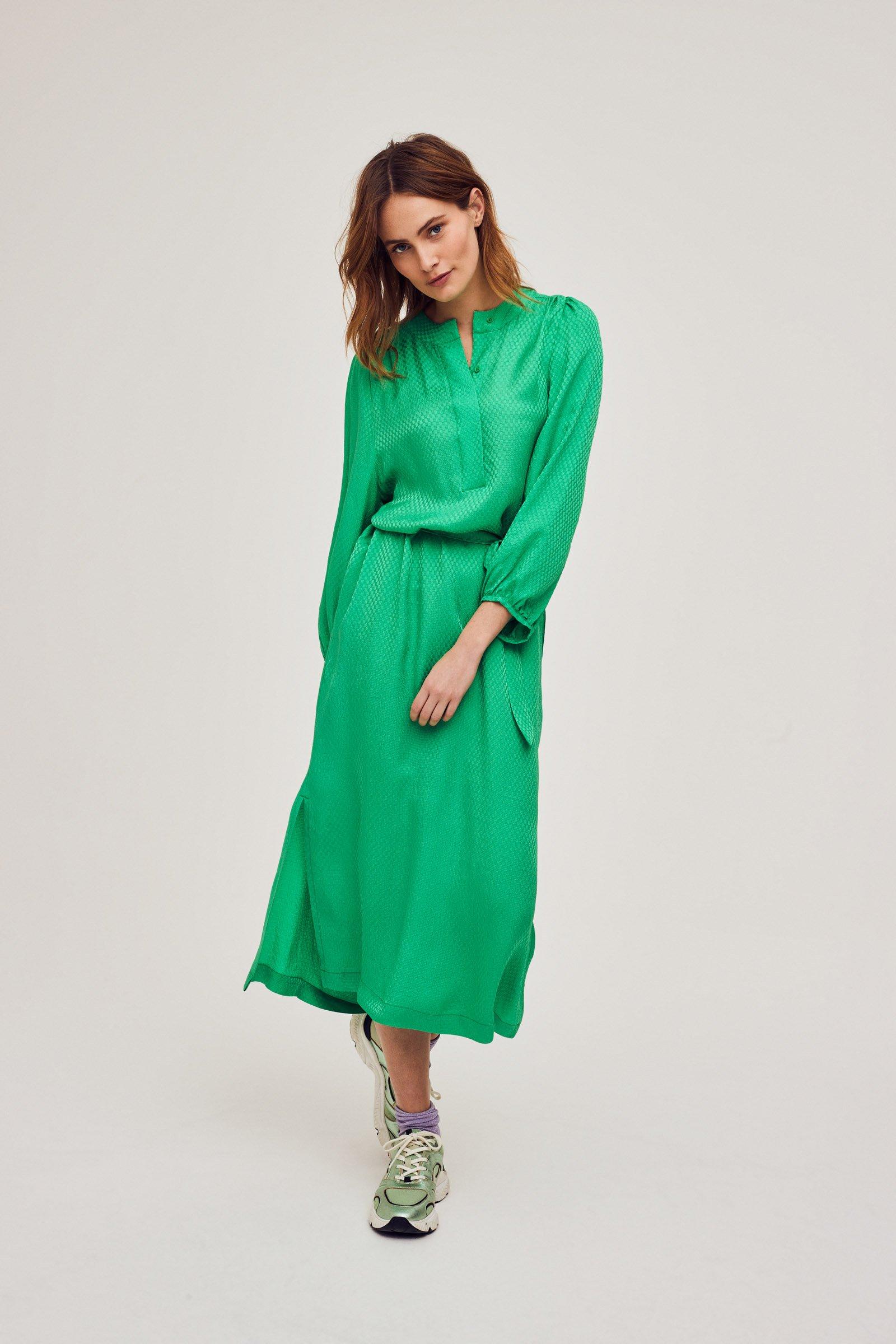 CKS Dames - SALOMEDO - robe midi - khaki