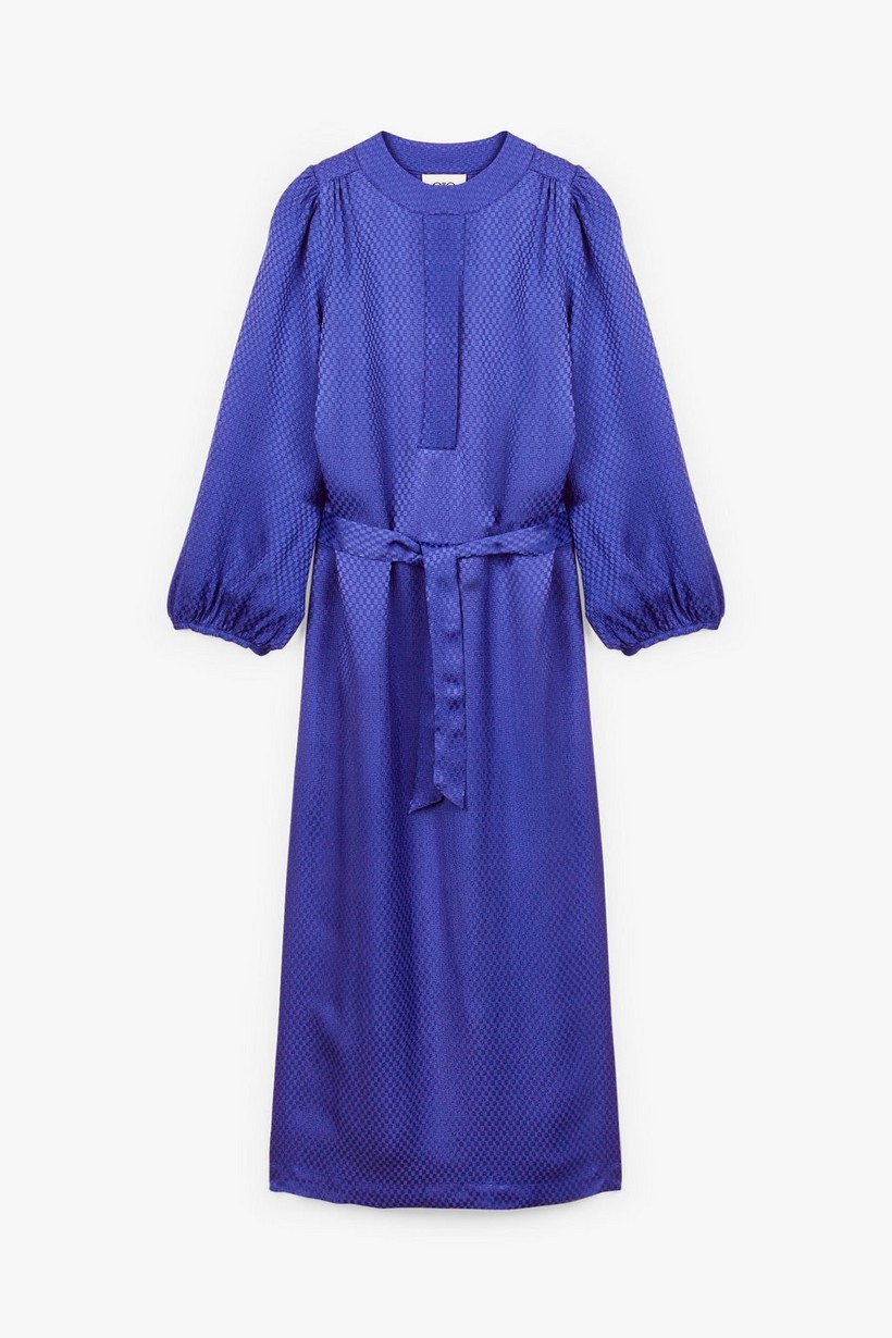 CKS Dames - SALOMEDO - robe midi - bleu