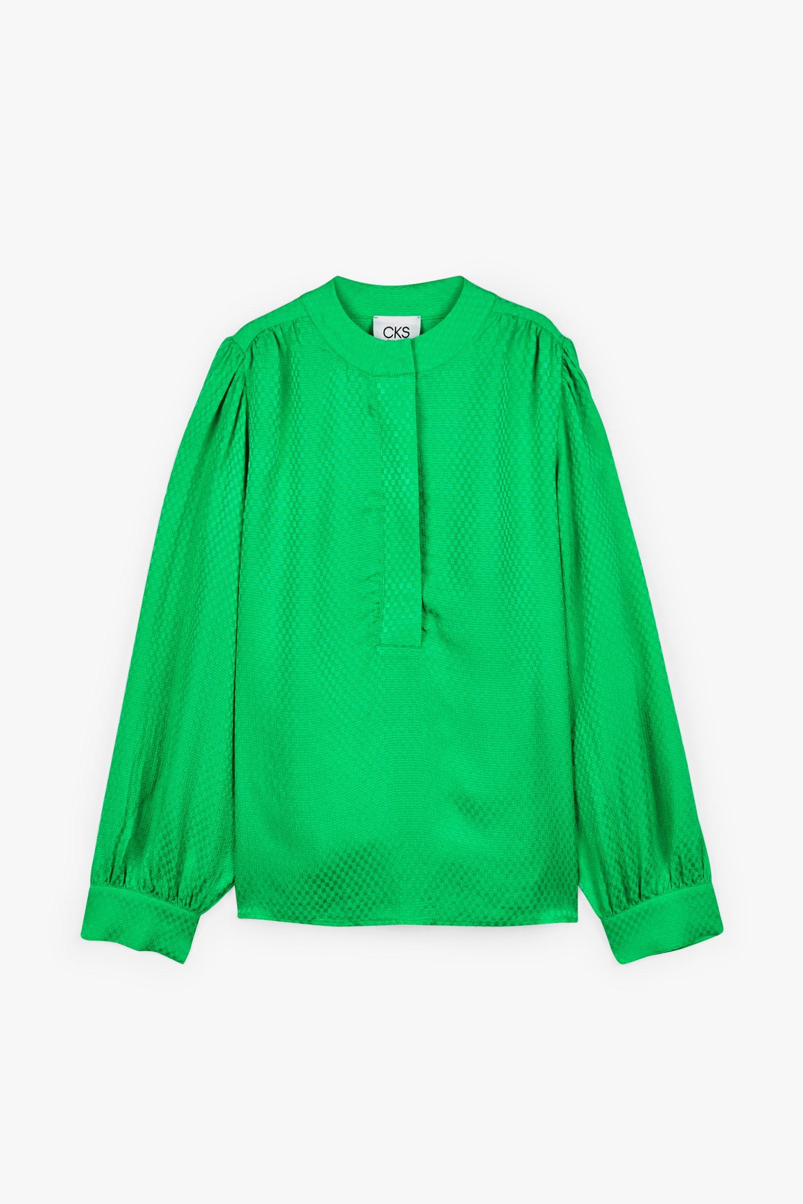 CKS Dames - MICKEYDO - blouse short sleeves - green