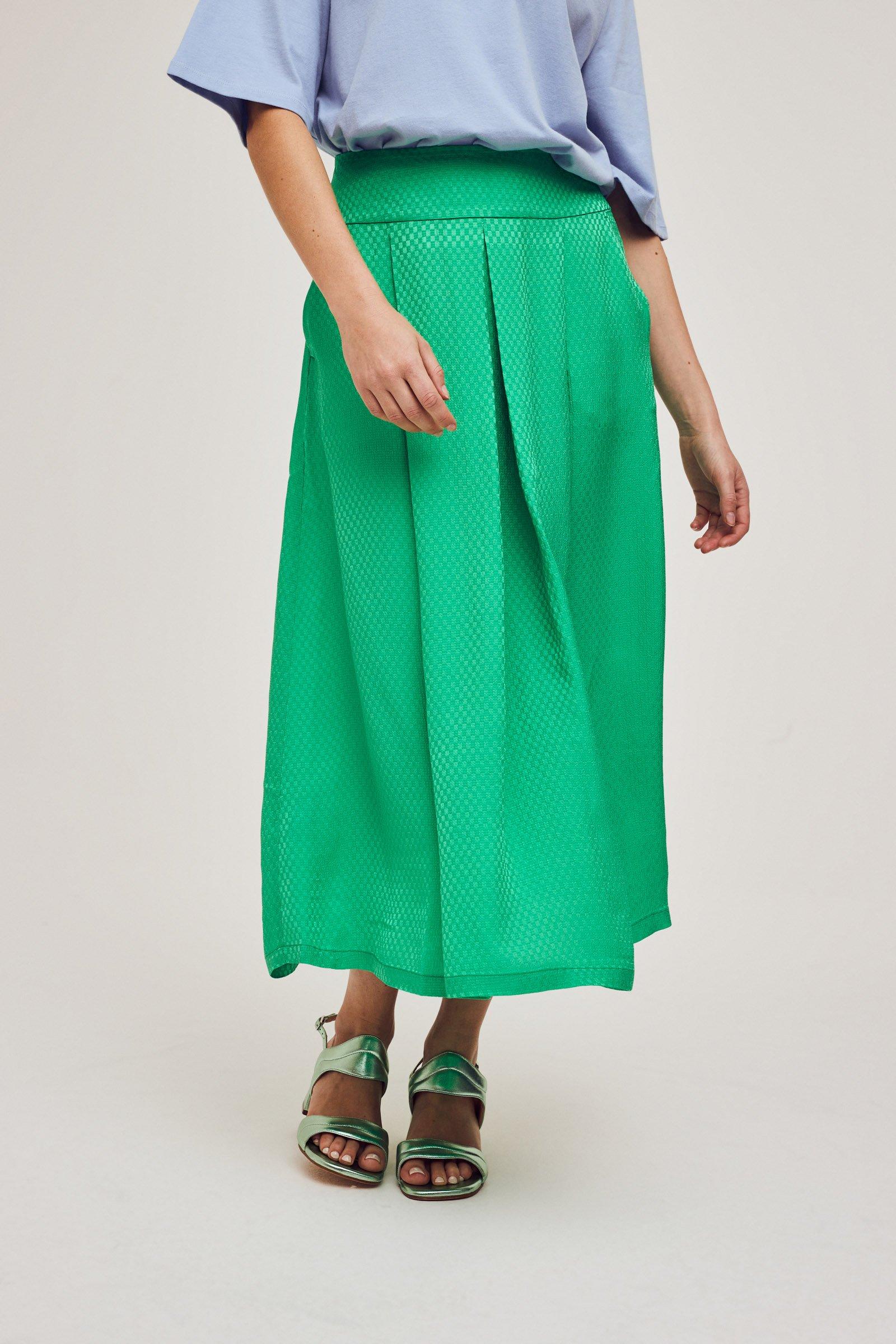 CKS Dames - JOLLY - midi skirt - green