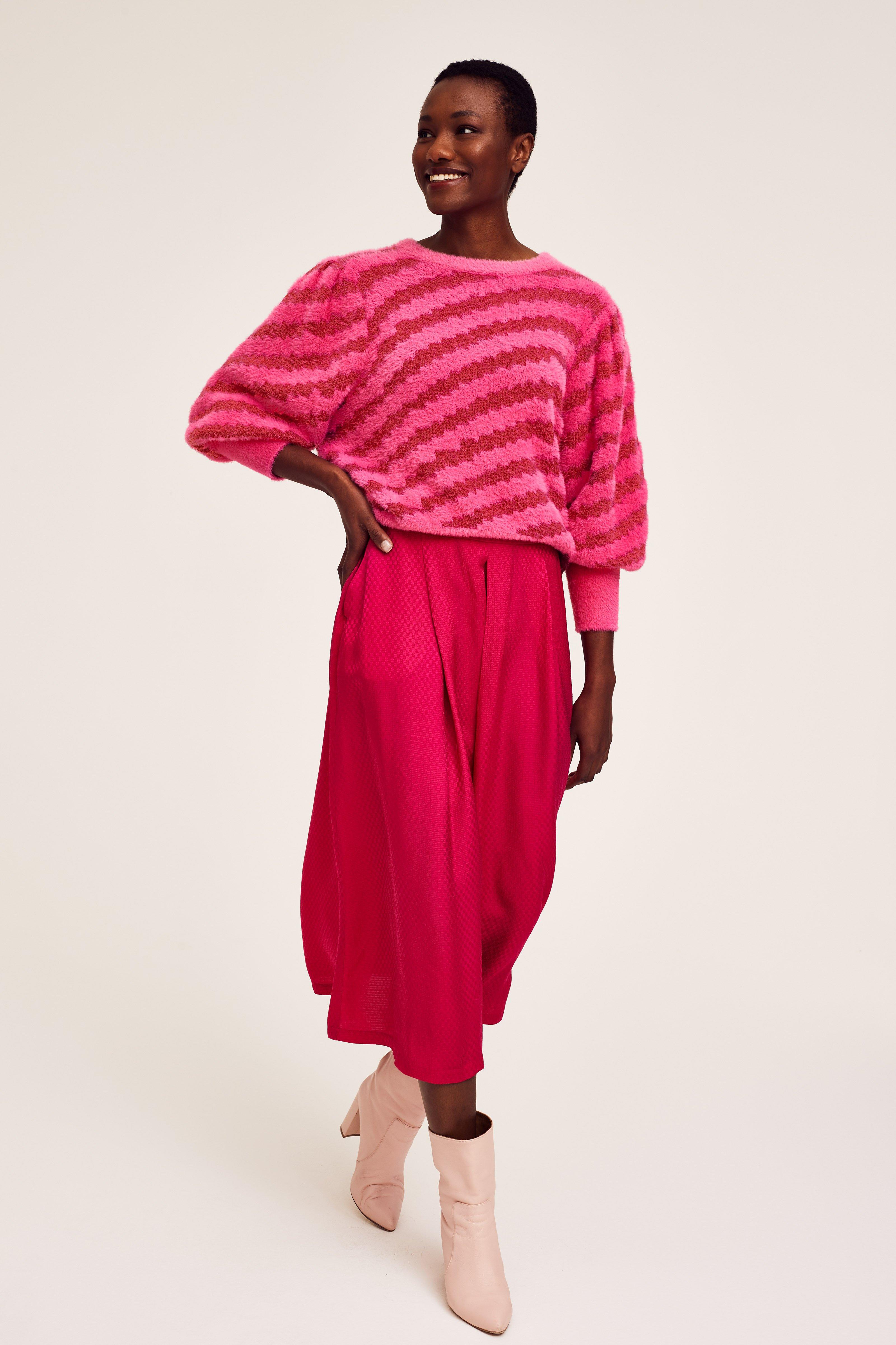 CKS Dames - JOLLY - midi skirt - pink