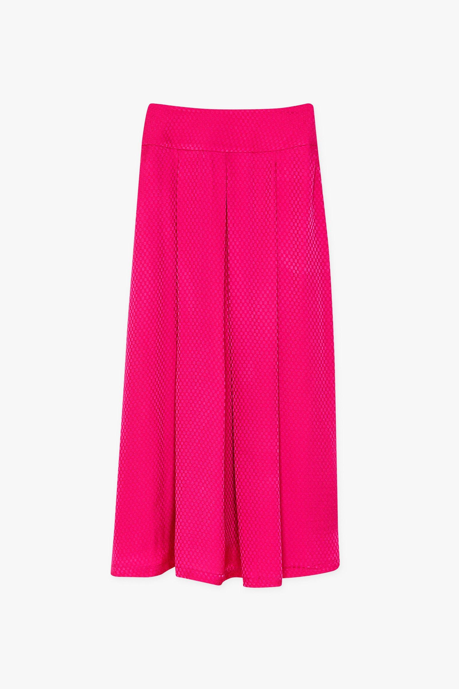 CKS Dames - JOLLY - Midi Rock - Rosa