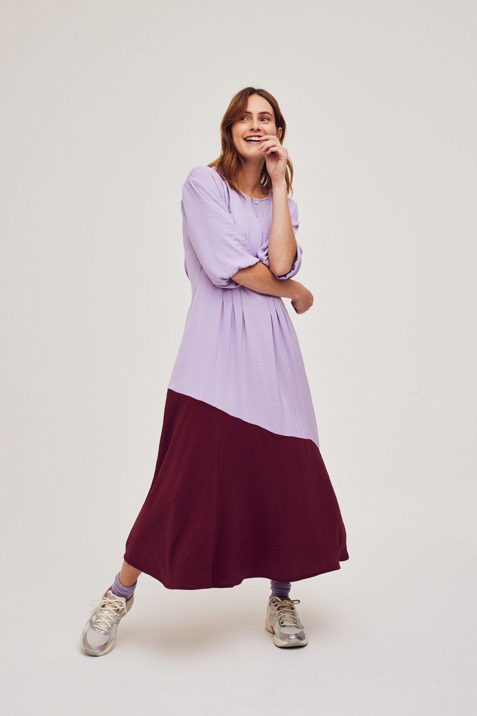 CKS Dames - IVY - midi dress - lila