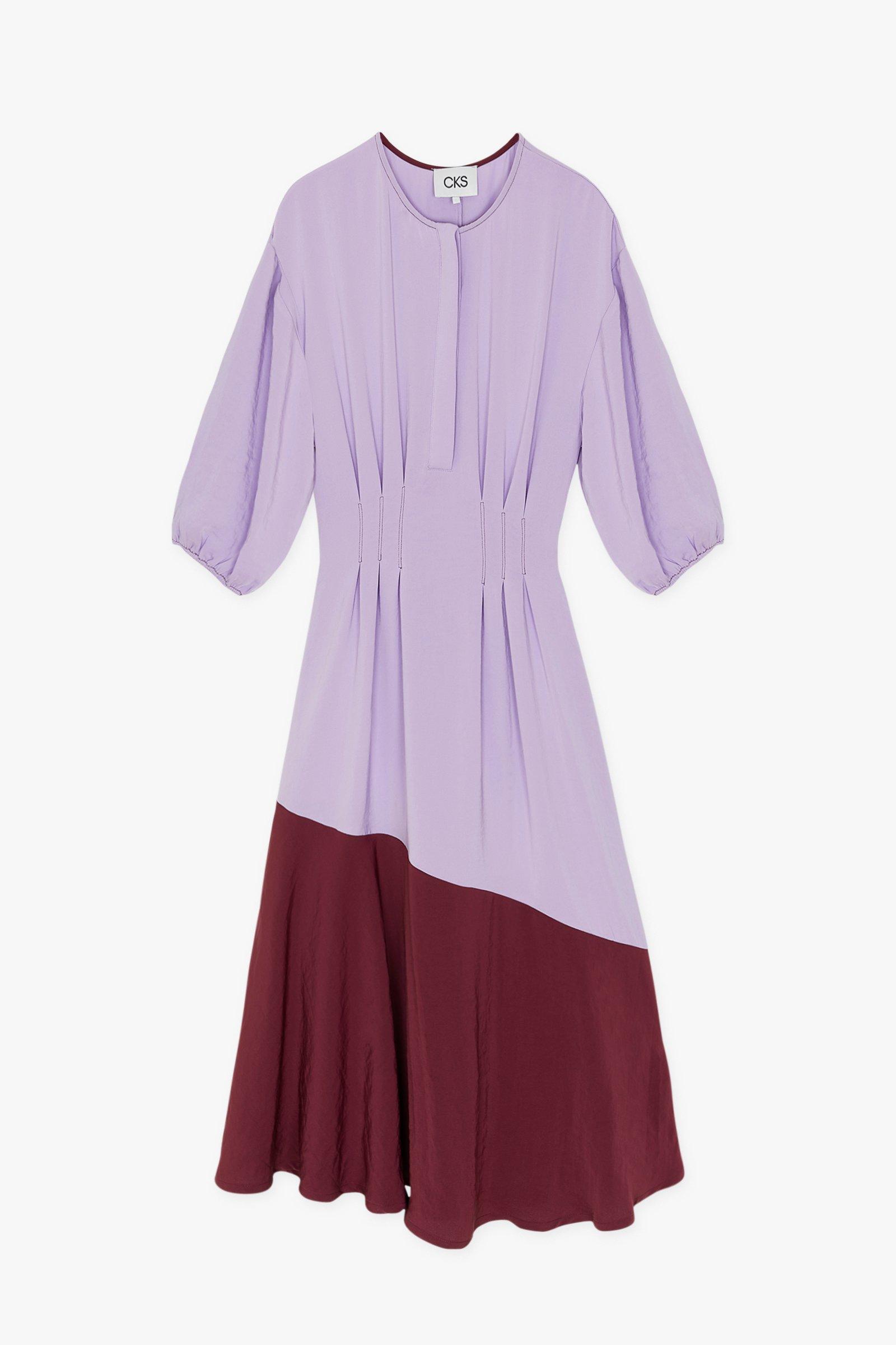 CKS Dames - IVY - robe midi - lilas