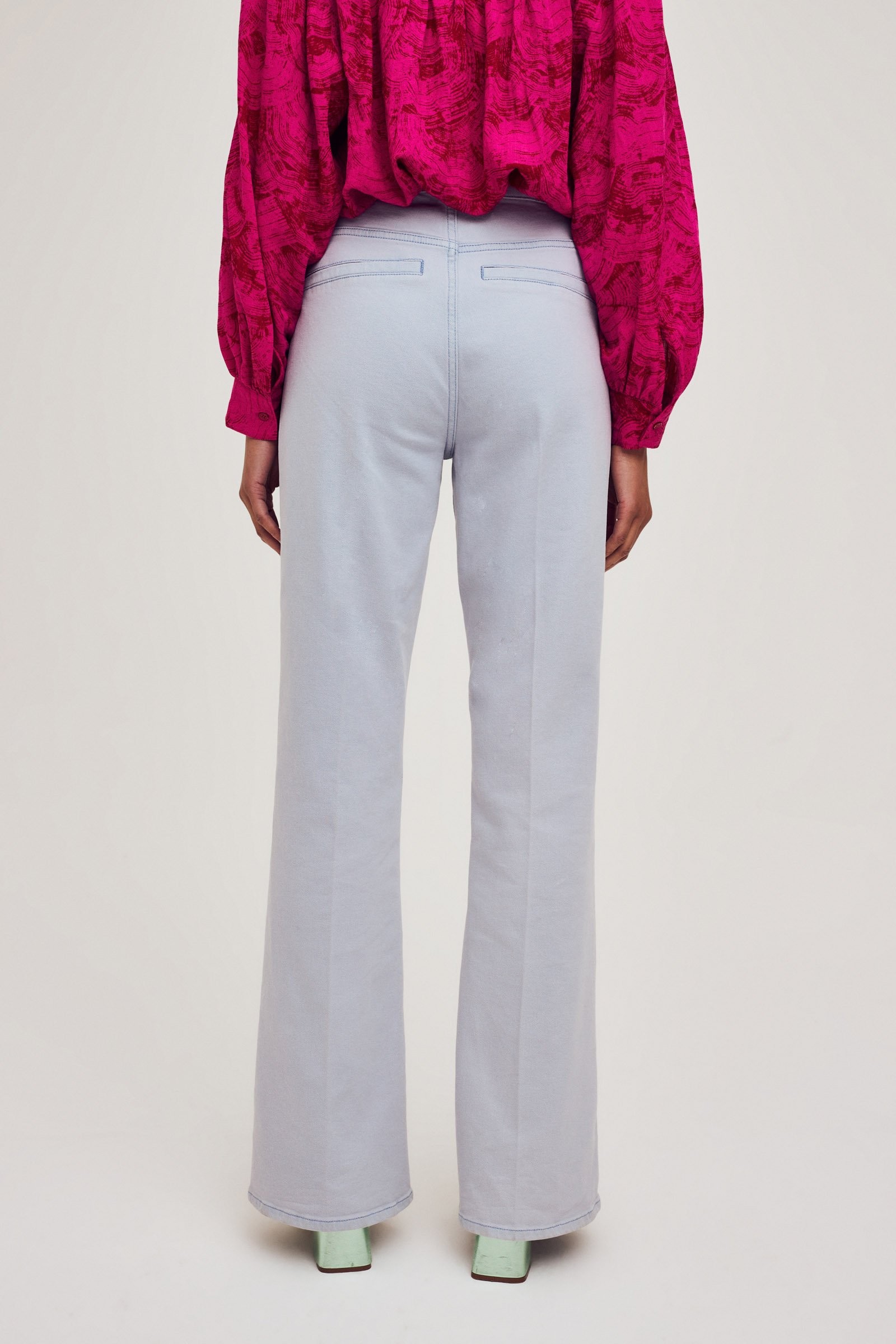 CKS Dames - AUTUMN - lange jeans - lichtblauw