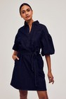 CKS Dames - IVA - robe courte - bleu foncé