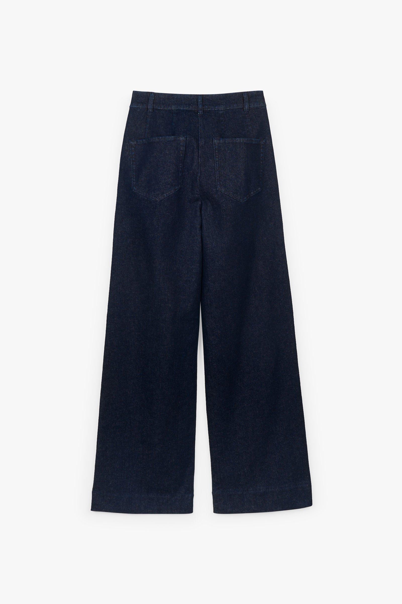 CKS Dames - RODA - long jeans - dark blue