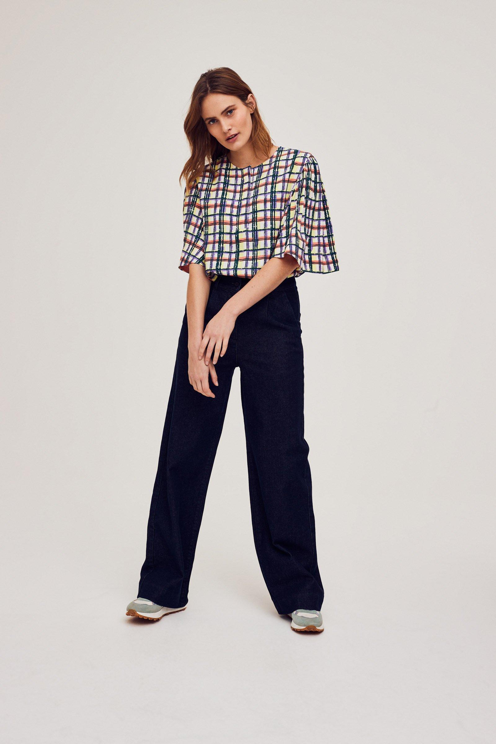 CKS Dames - RODA - long jeans - dark blue