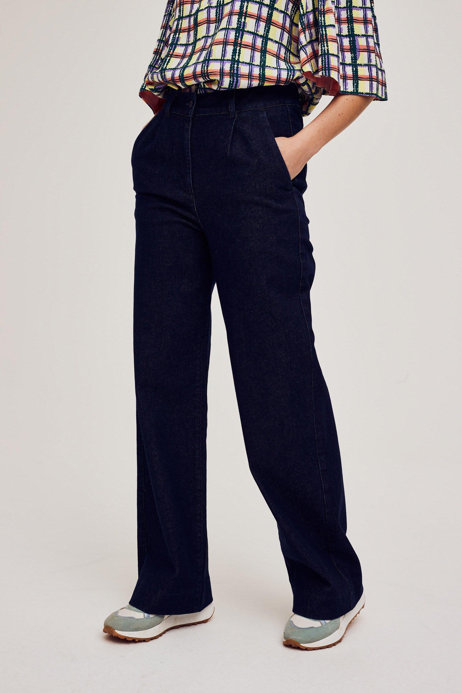 CKS Dames - RODA - long jeans - dark blue