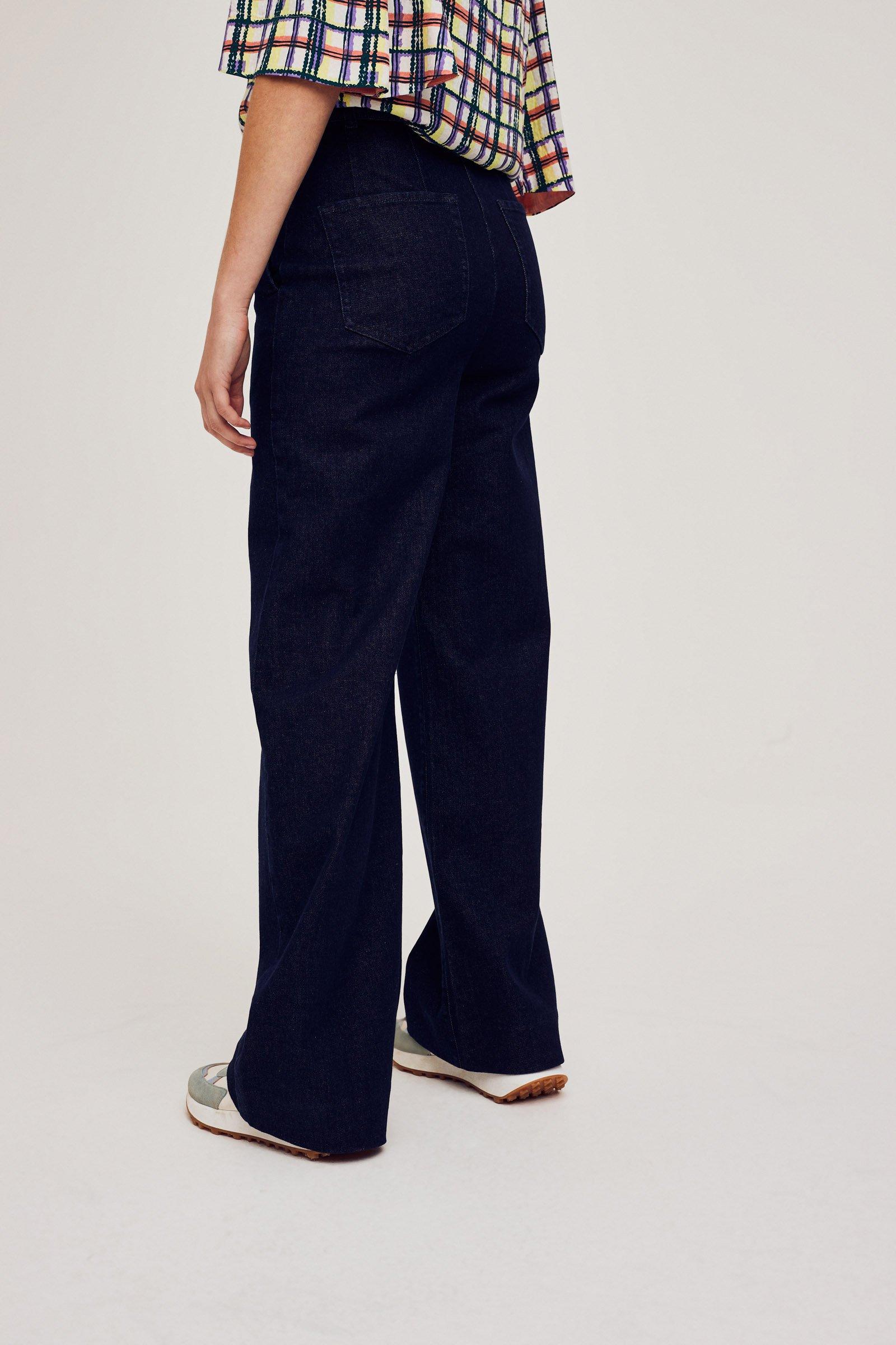 CKS Dames - RODA - long jeans - dark blue