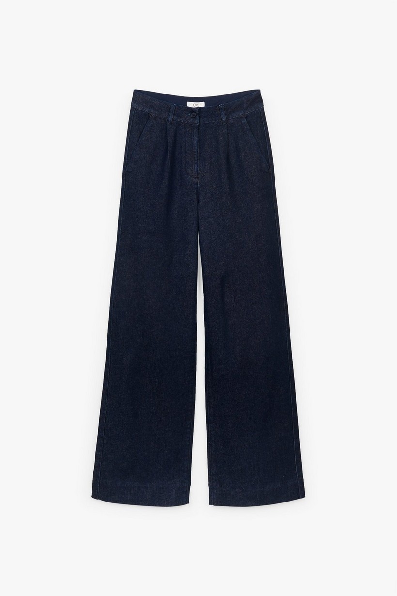 CKS Dames - RODA - lange jeans - donkerblauw