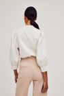 CKS Dames - ROSALINE - blouse lange mouwen - lichtbeige