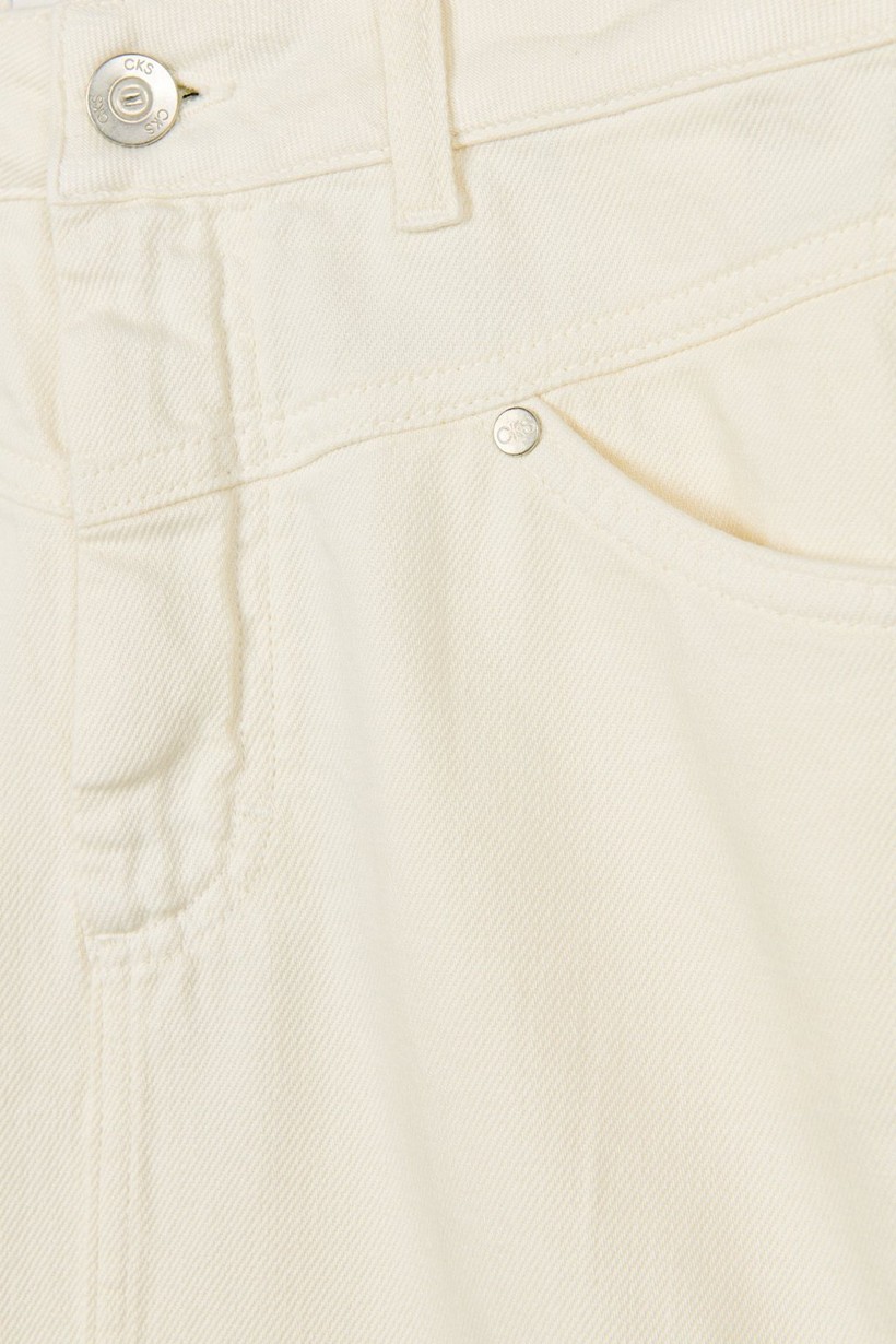 CKS Dames - BENEATH - midi skirt - light beige