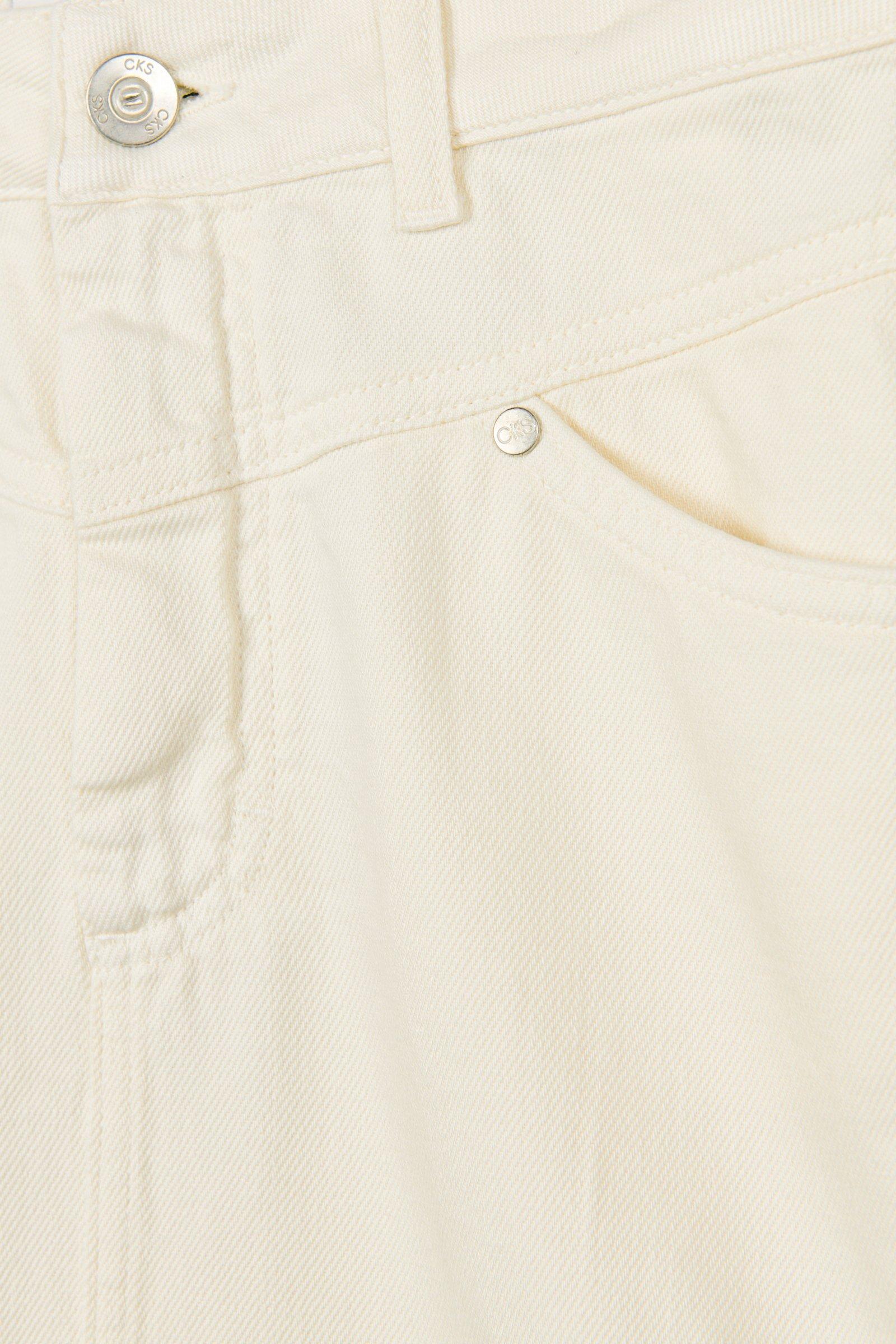 CKS Dames - BENEATH - midirok - lichtbeige