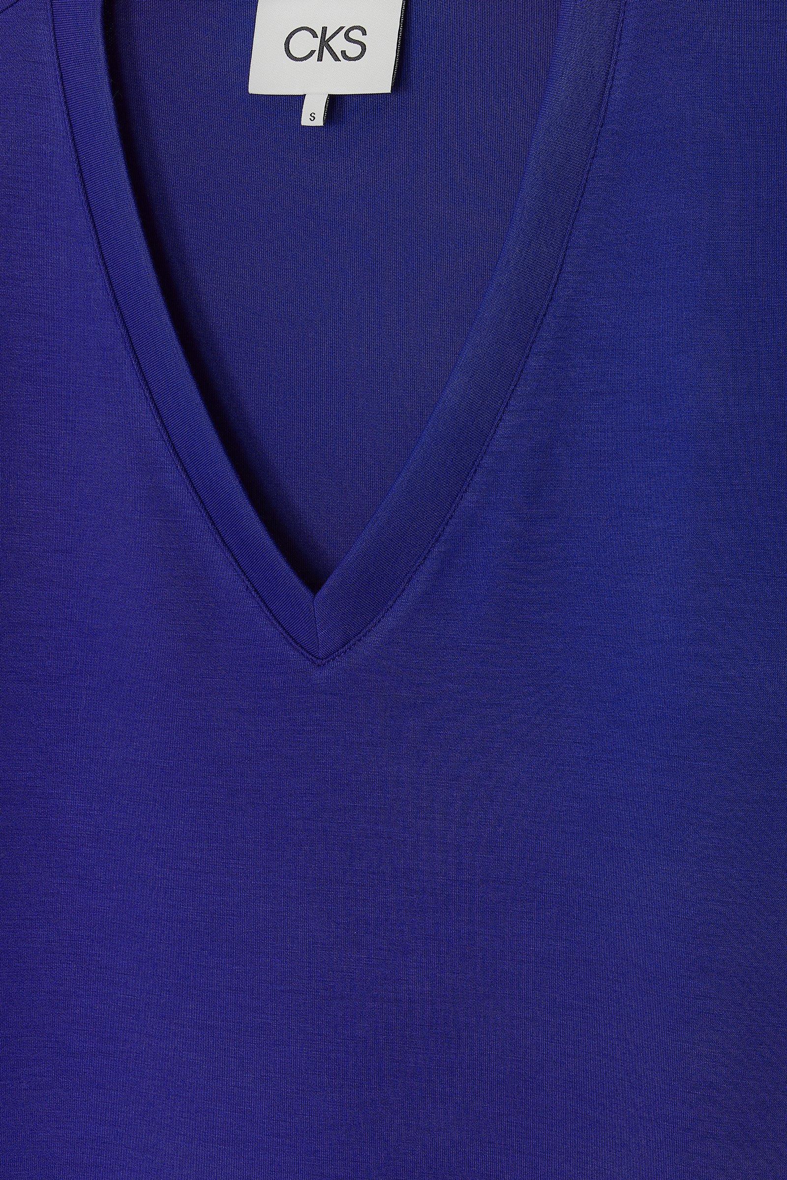 CKS Dames - JILL - Langes Kleid - Blau