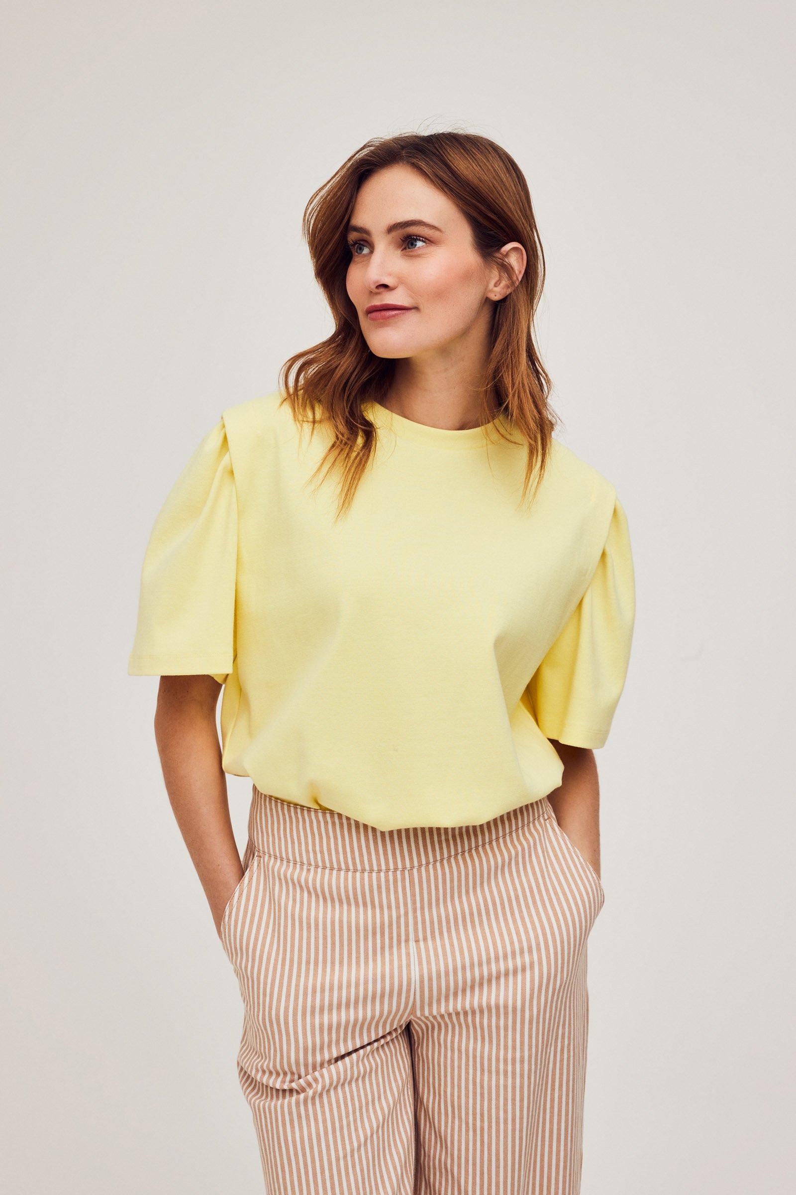 CKS Dames - IPSO - sweater - lichtgeel