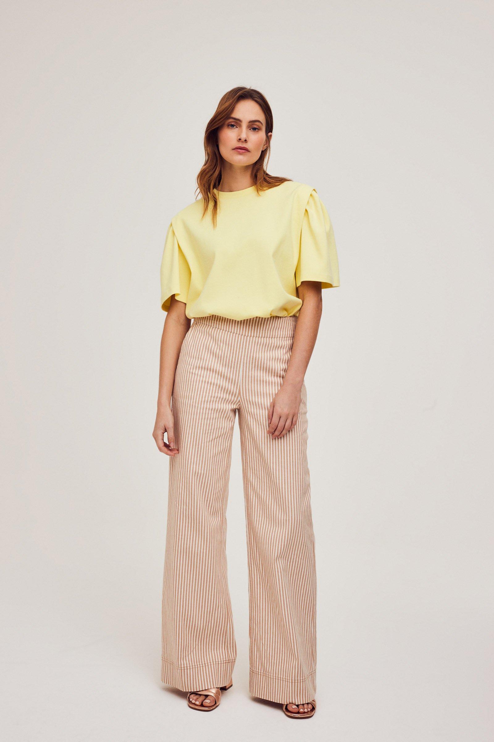 CKS Dames - IPSO - sweatshirt - jaune claire