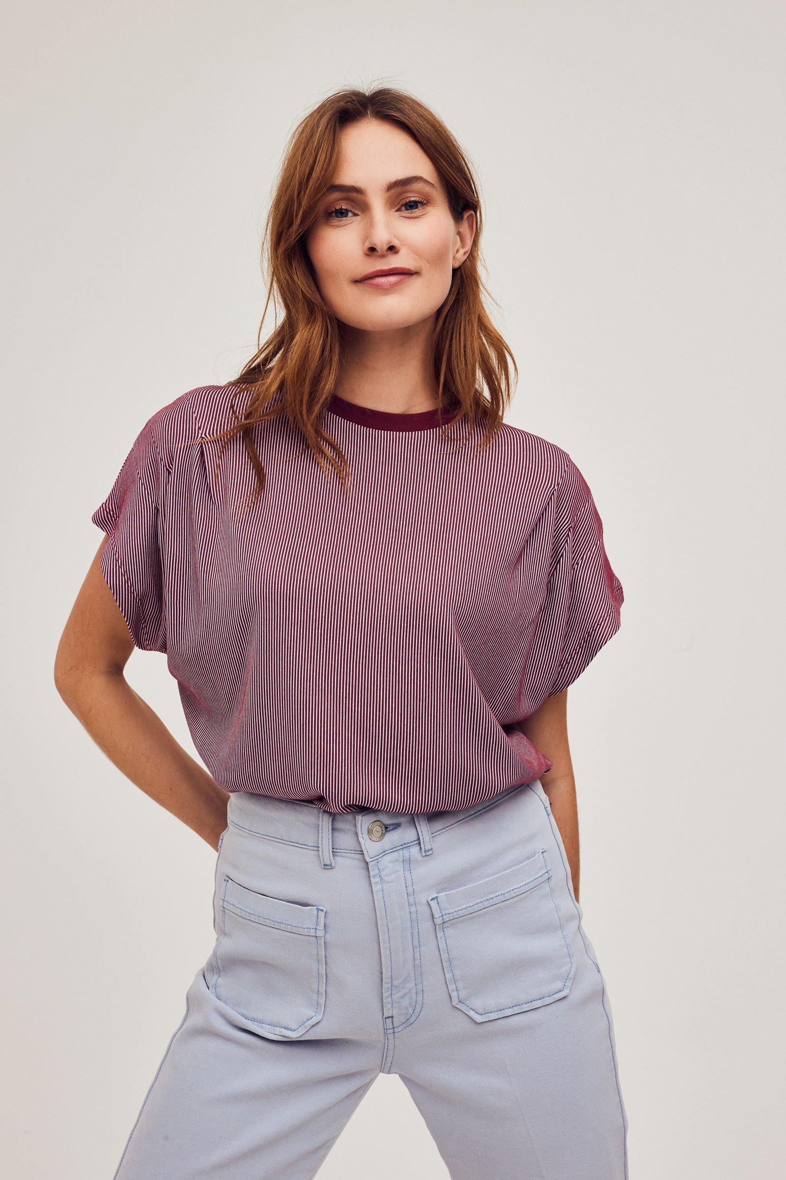 CKS Dames - JAZZY - t-shirt à manches courtes - rouge