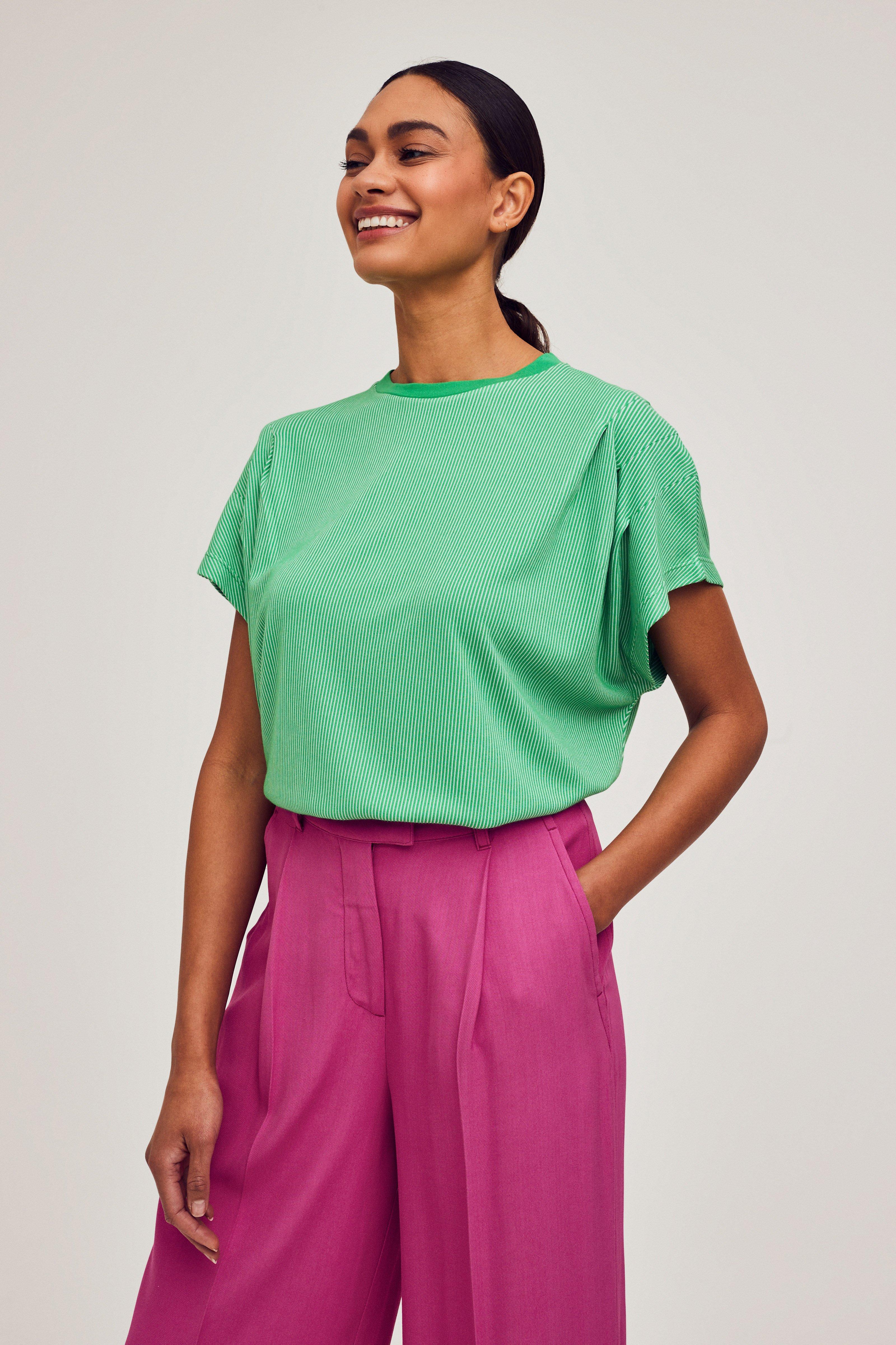 CKS Dames - JAZZY - t-shirt à manches courtes - khaki