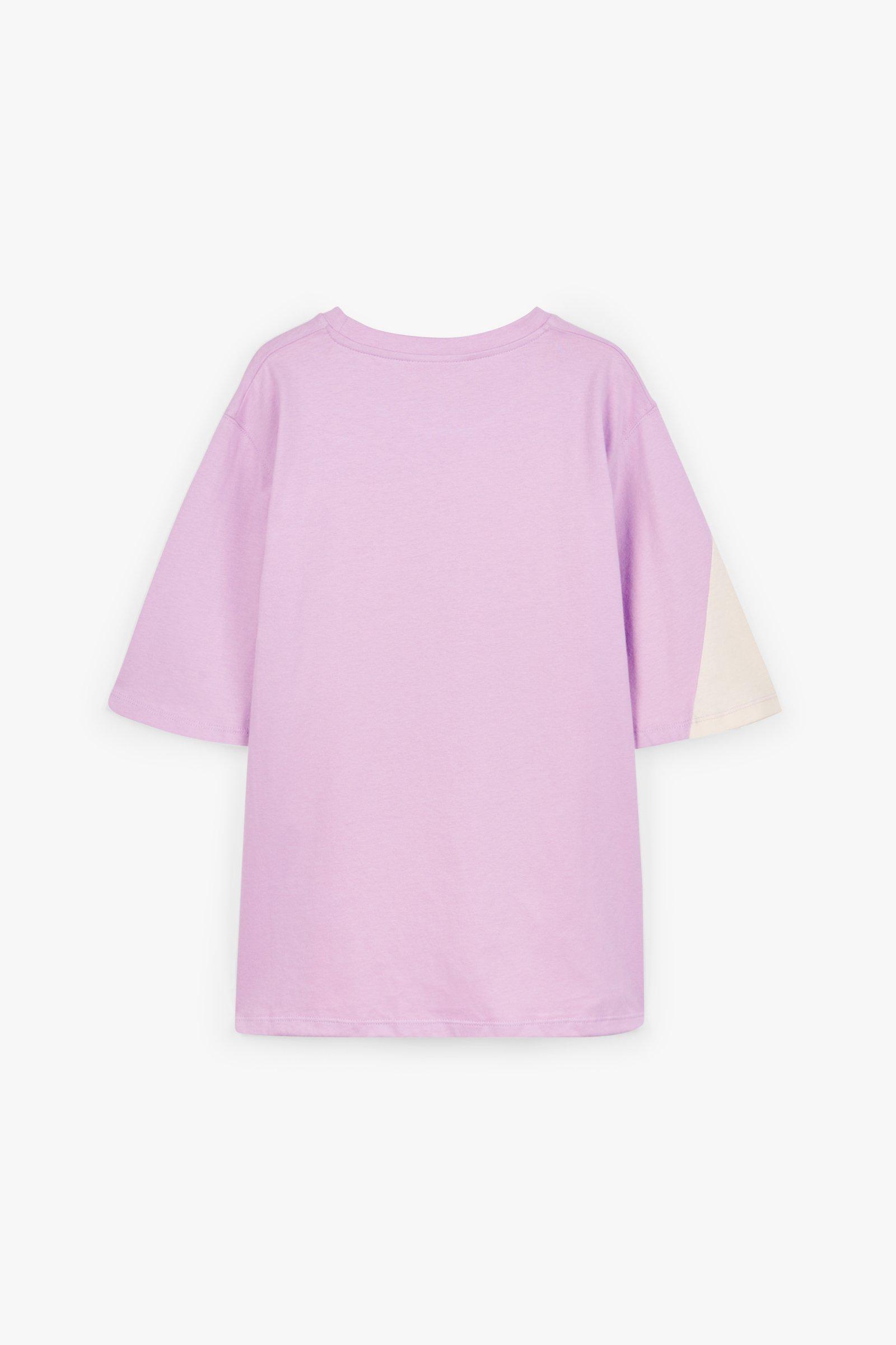 CKS Dames - INK - T-Shirt Kurzarm - Fliederfarben