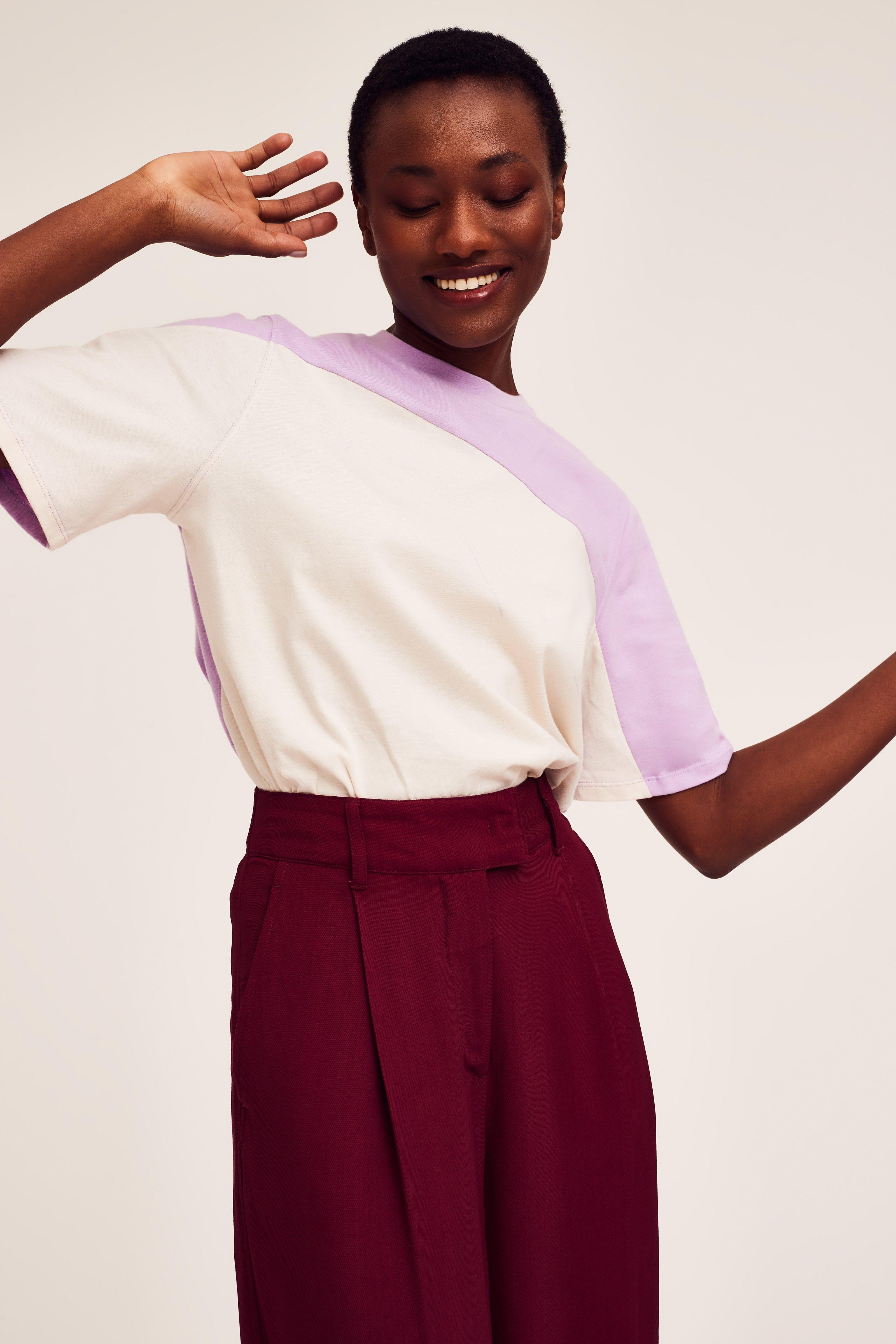 CKS Dames - INK - t-shirt short sleeves - lila
