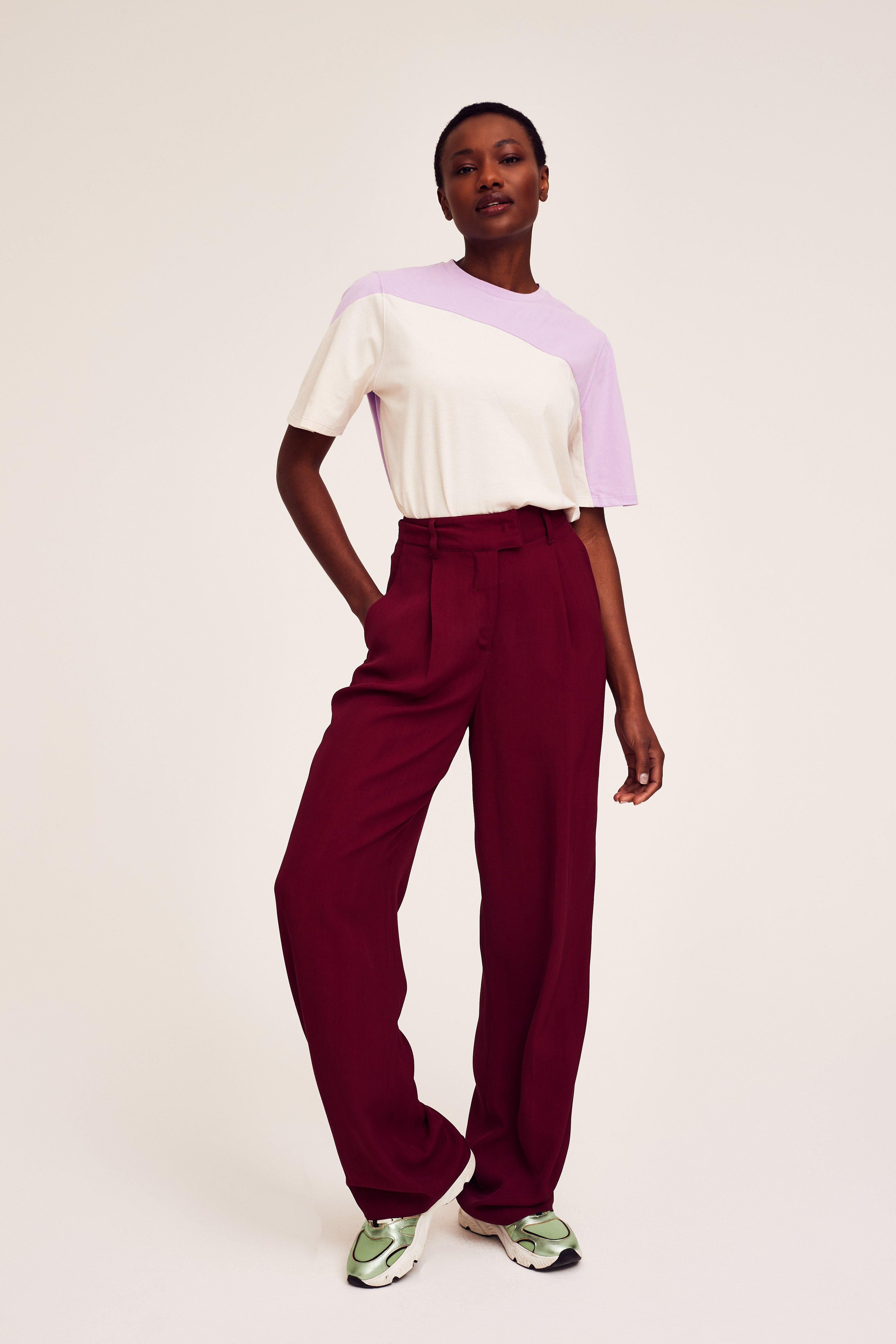 CKS Dames - INK - t-shirt short sleeves - lila