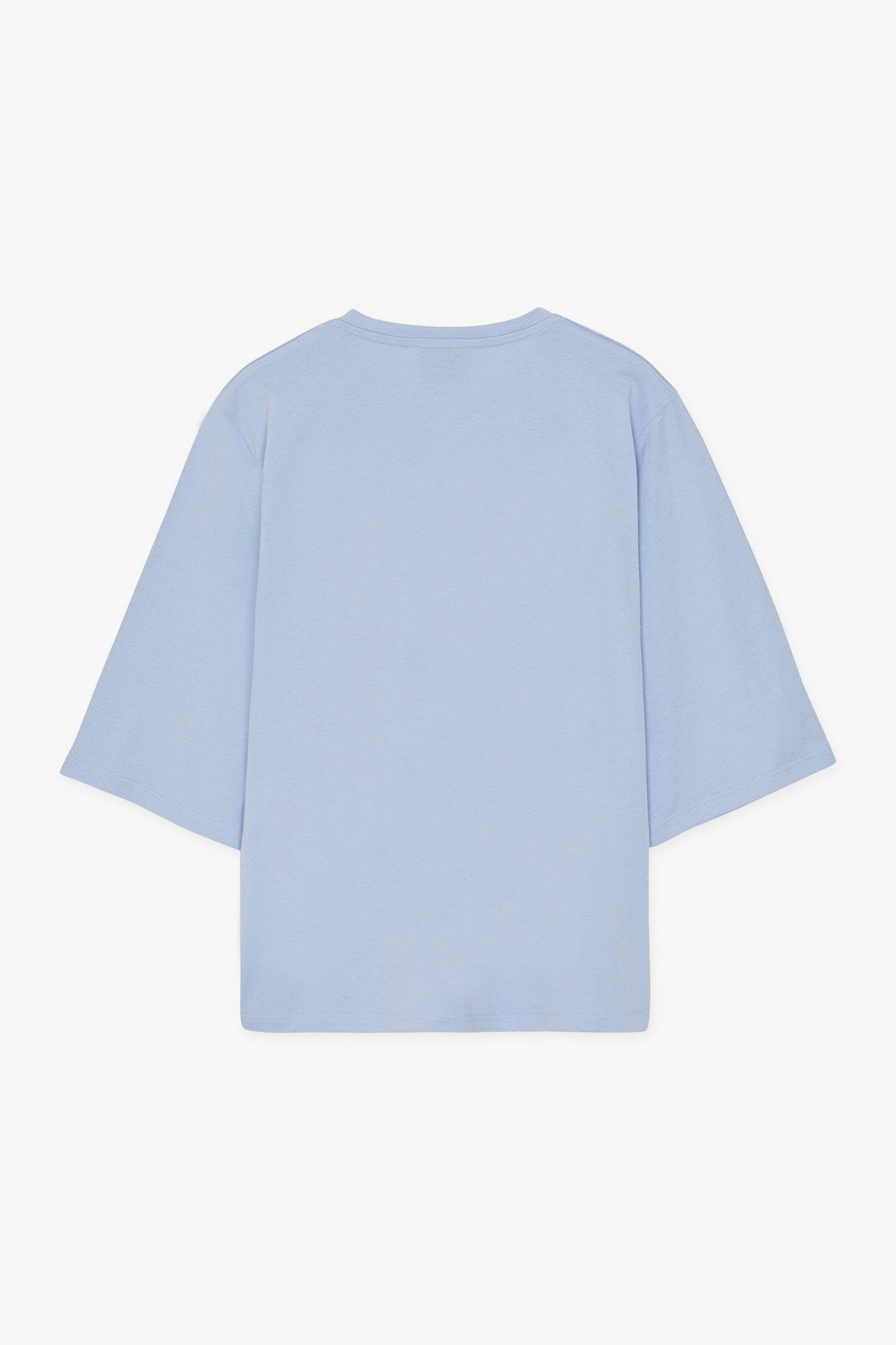 CKS Dames - SARI - T-Shirt Kurzarm - Hellblau