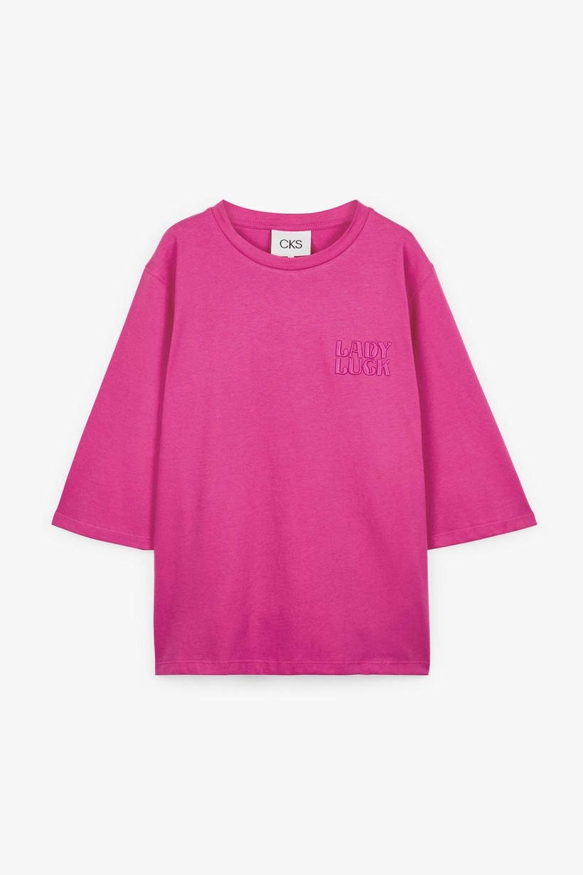 CKS Dames - SARI - T-Shirt Kurzarm - Rosa
