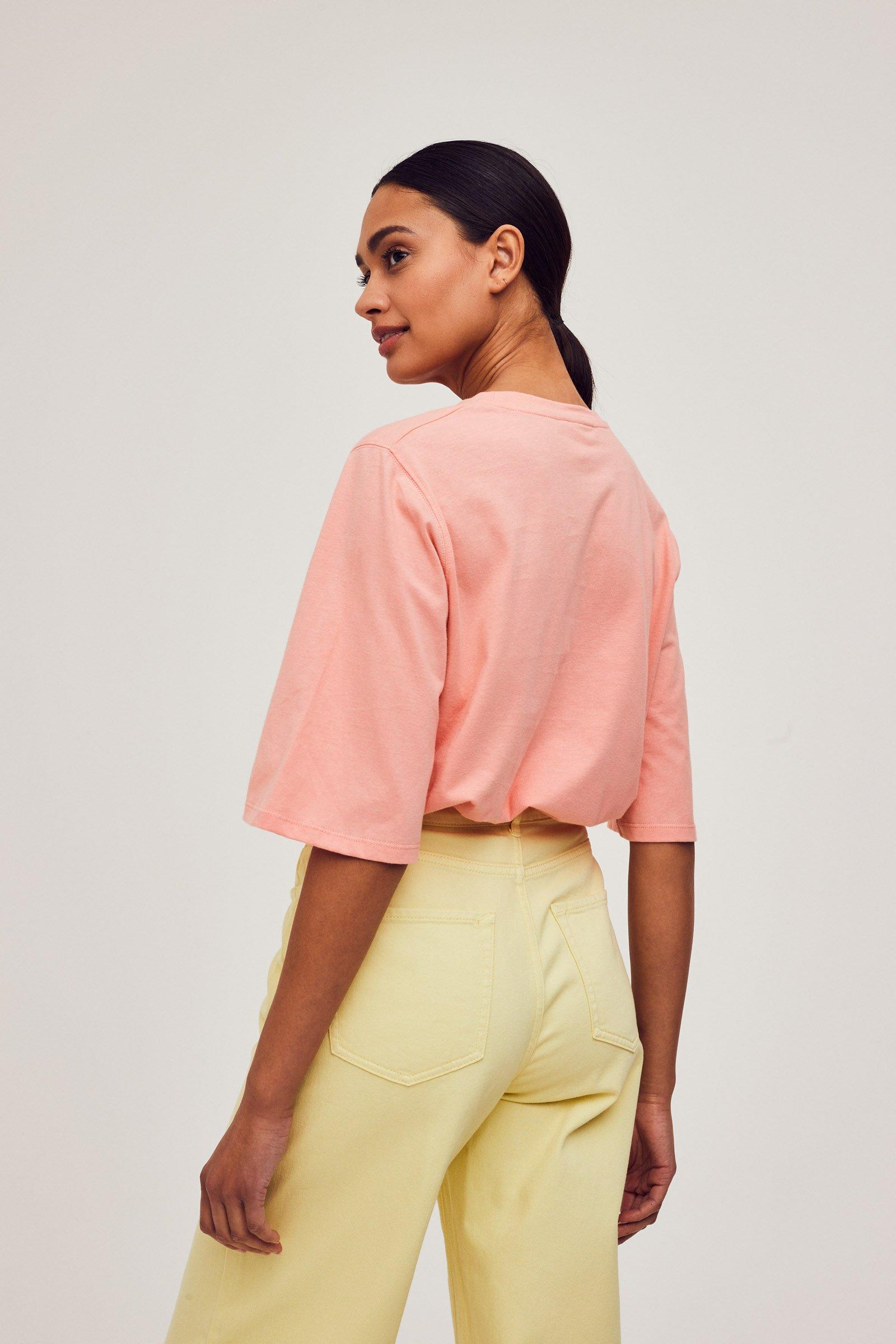 CKS Dames - SARI - T-Shirt Kurzarm - Hellrosa