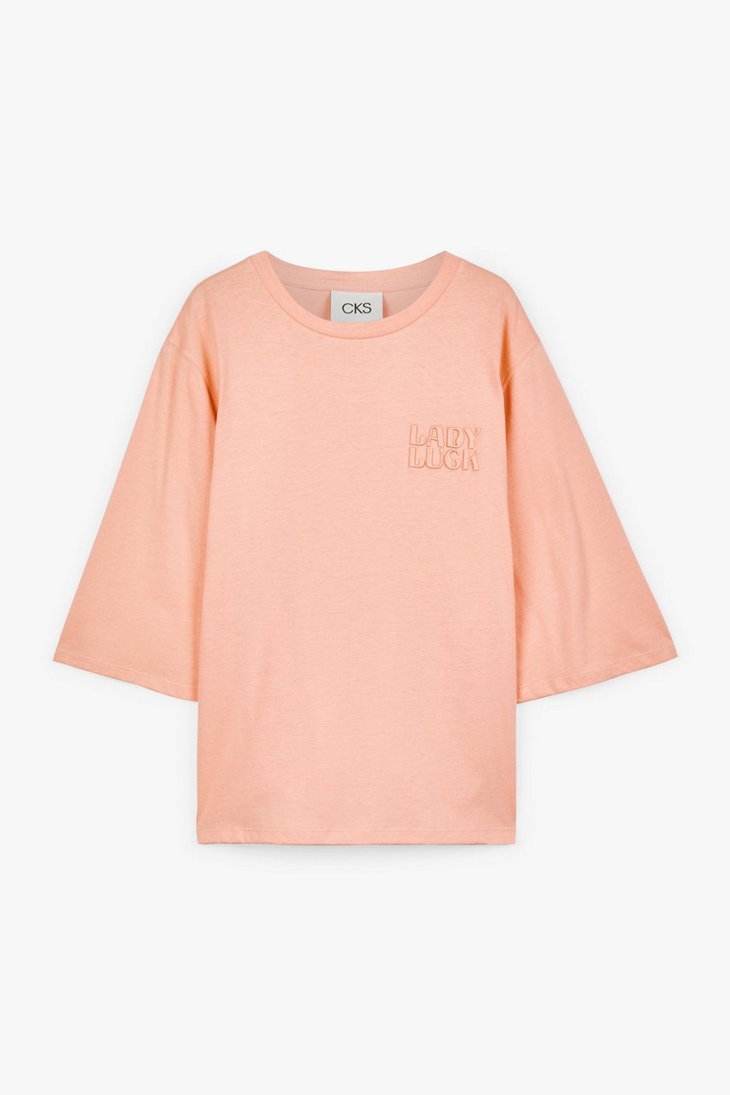 CKS Dames - SARI - t-shirt short sleeves - light pink