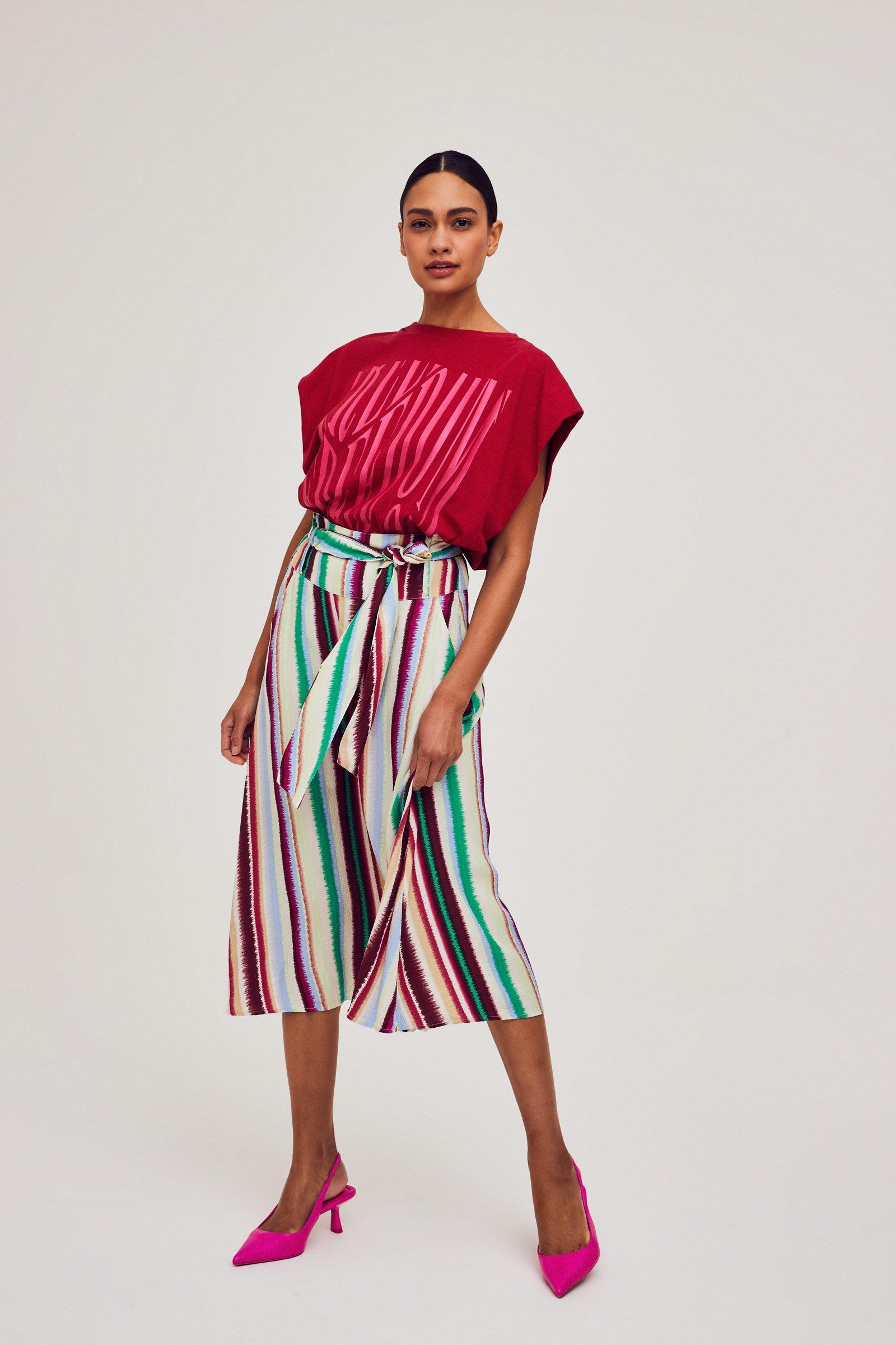 CKS Dames - PAMINA - t-shirt korte mouwen - rood
