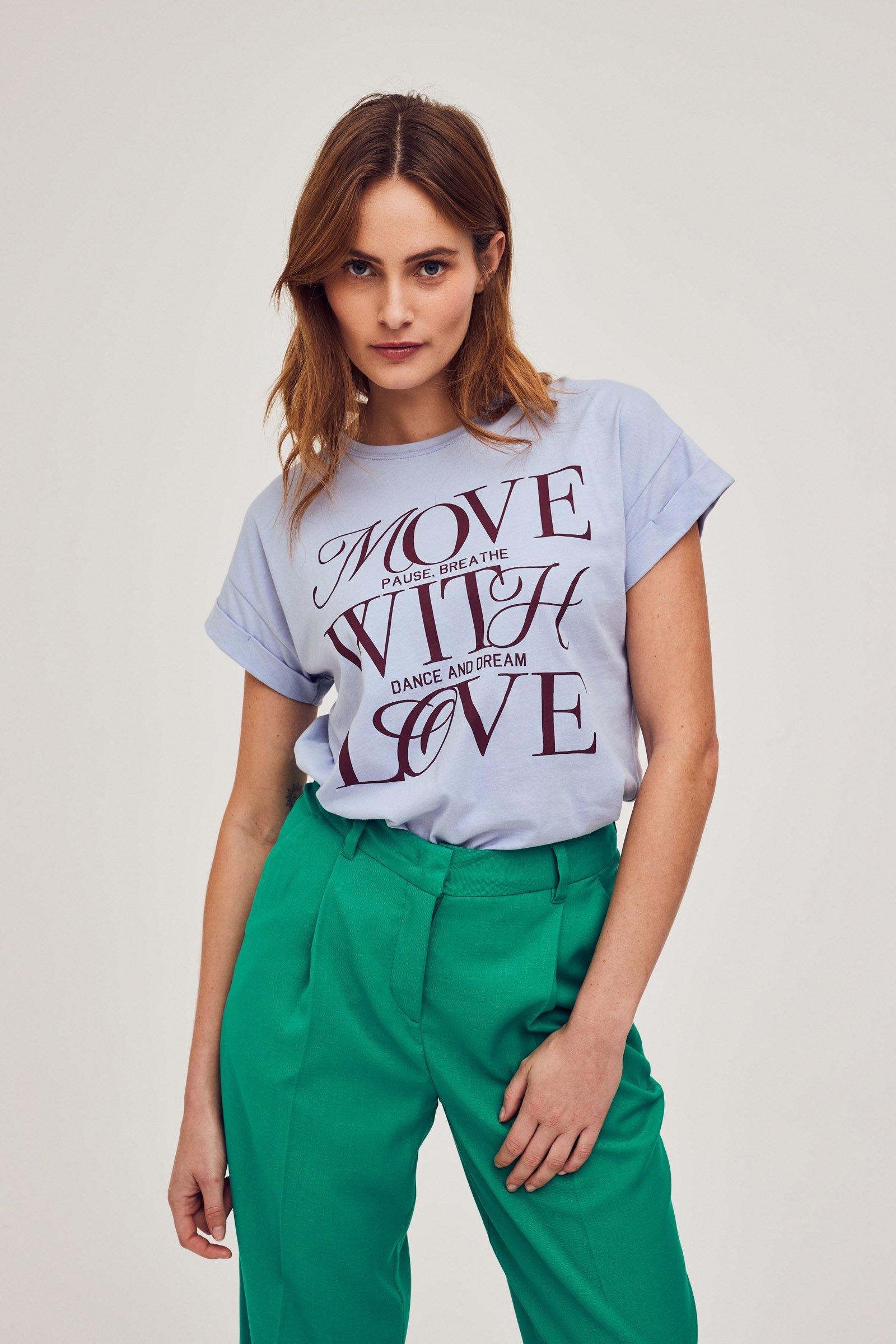 CKS Dames - JUNA - t-shirt à manches courtes - bleu clair