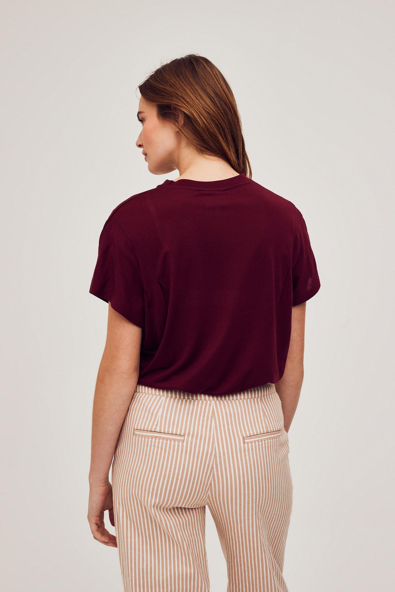 CKS Dames - JAZZ - t-shirt korte mouwen - rood