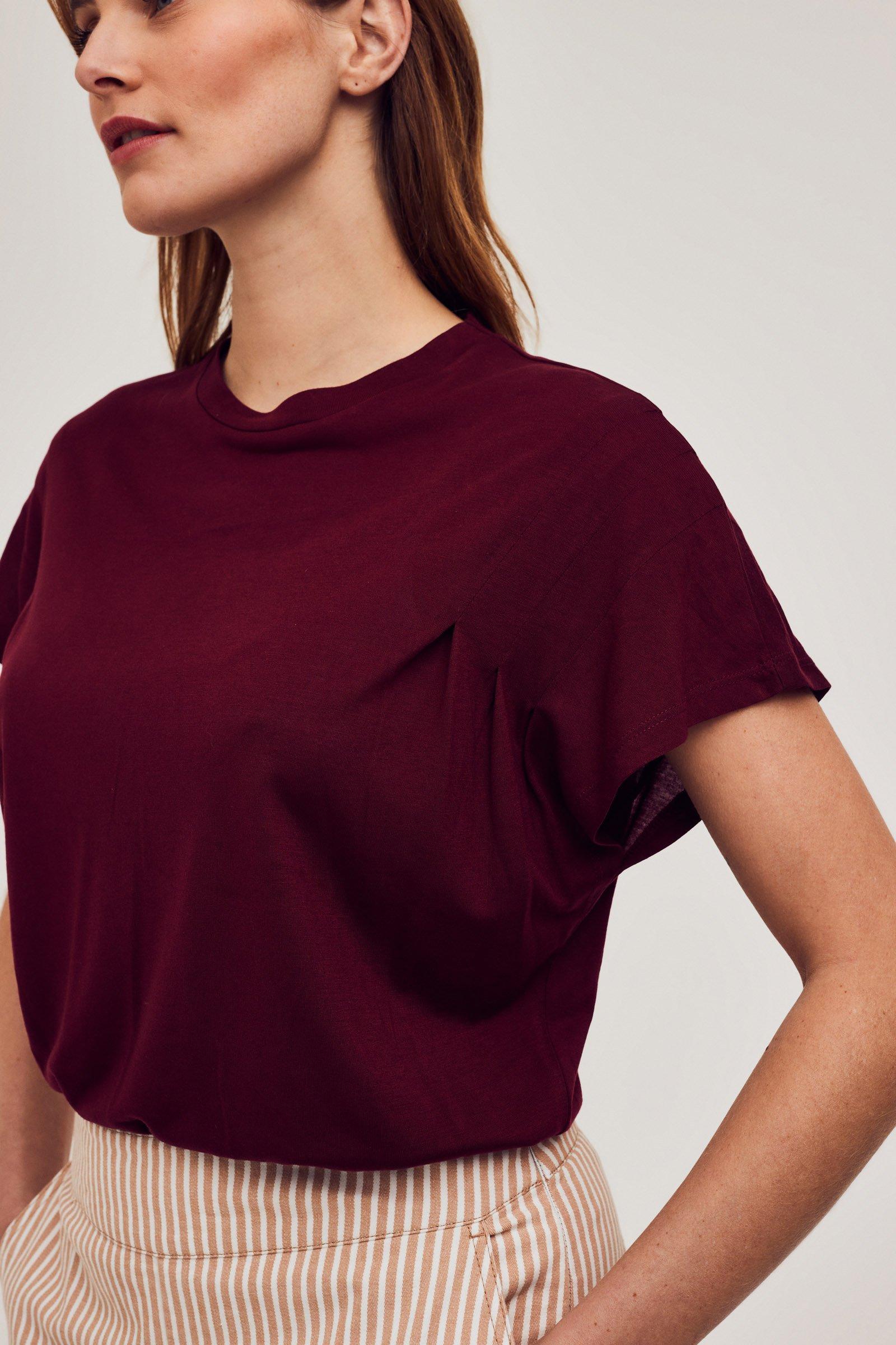 CKS Dames - JAZZ - t-shirt korte mouwen - rood