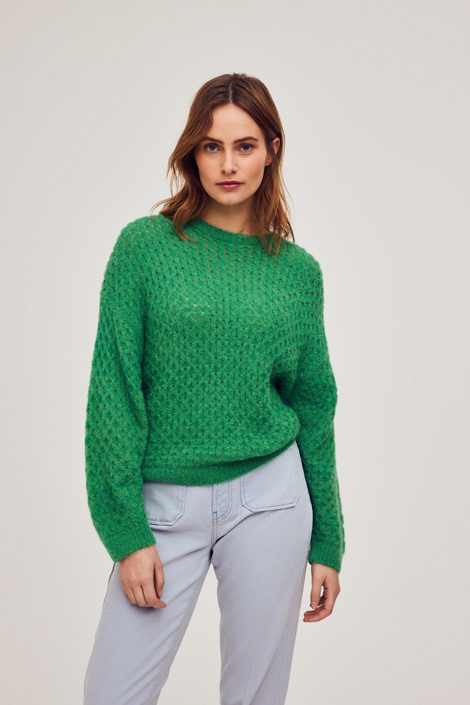 CKS Dames - PENCASTLE - Pullover - Grün