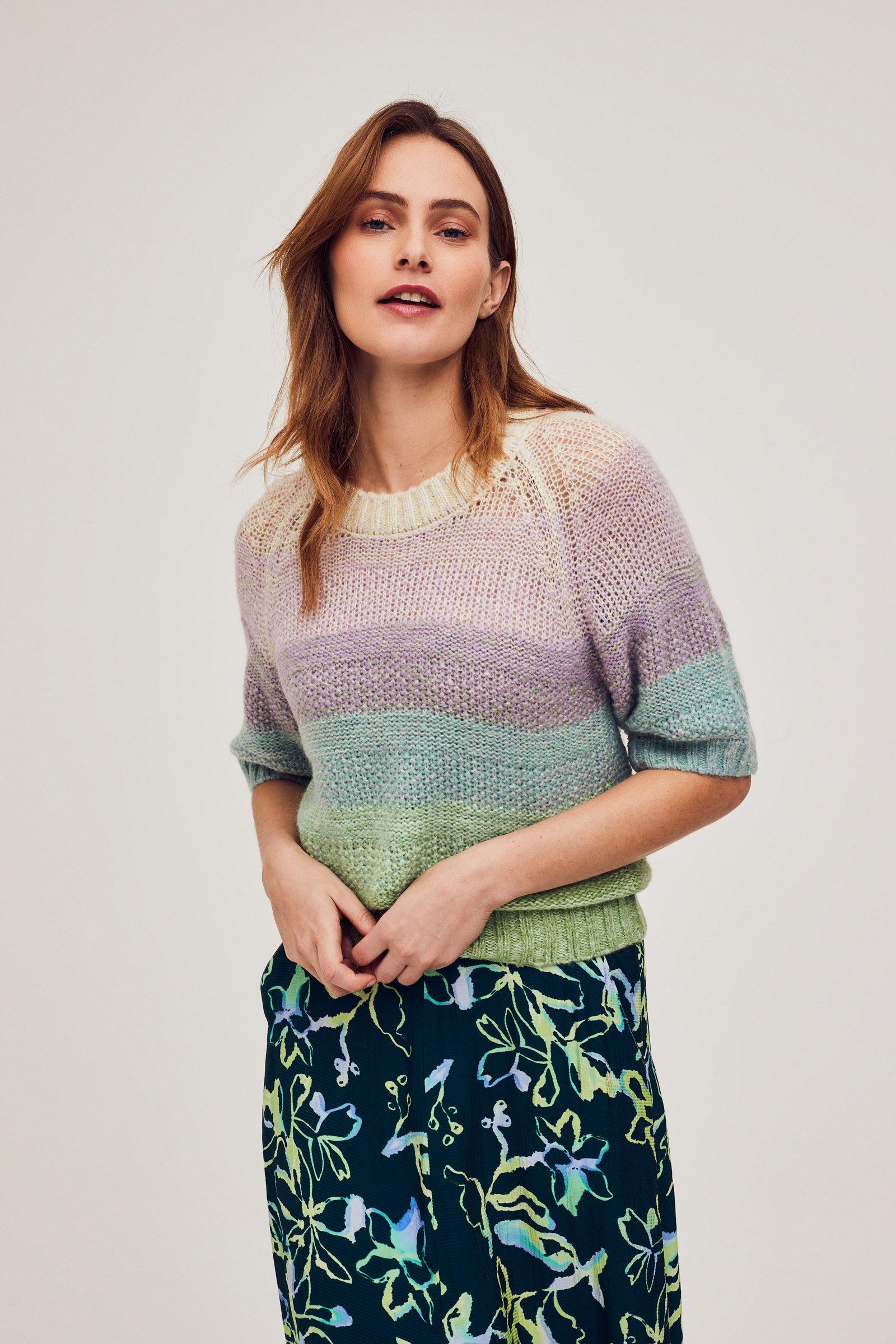 CKS Dames - PINON - pullover - light yellow