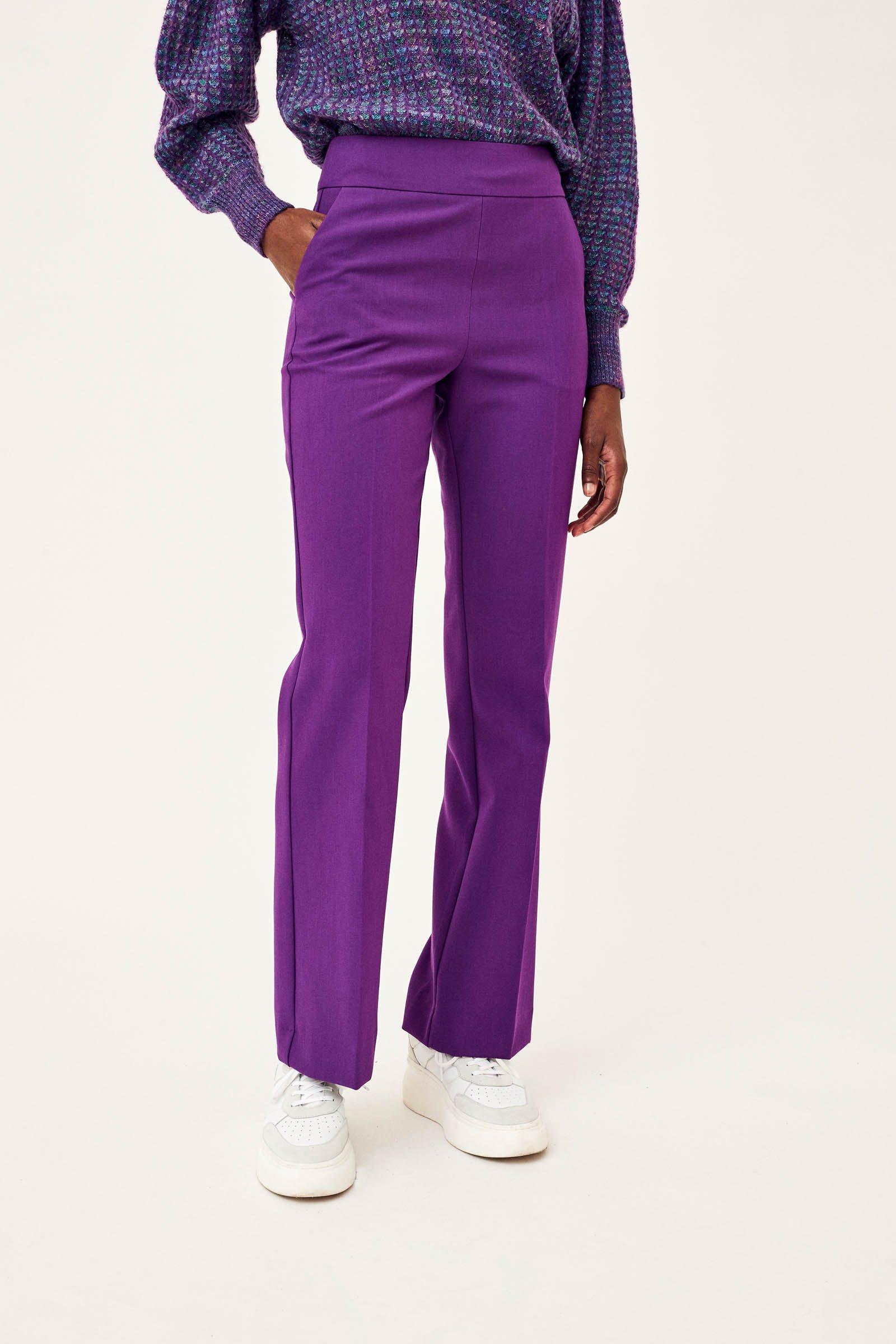 CKS Dames - TAIF - pantalon long - violet