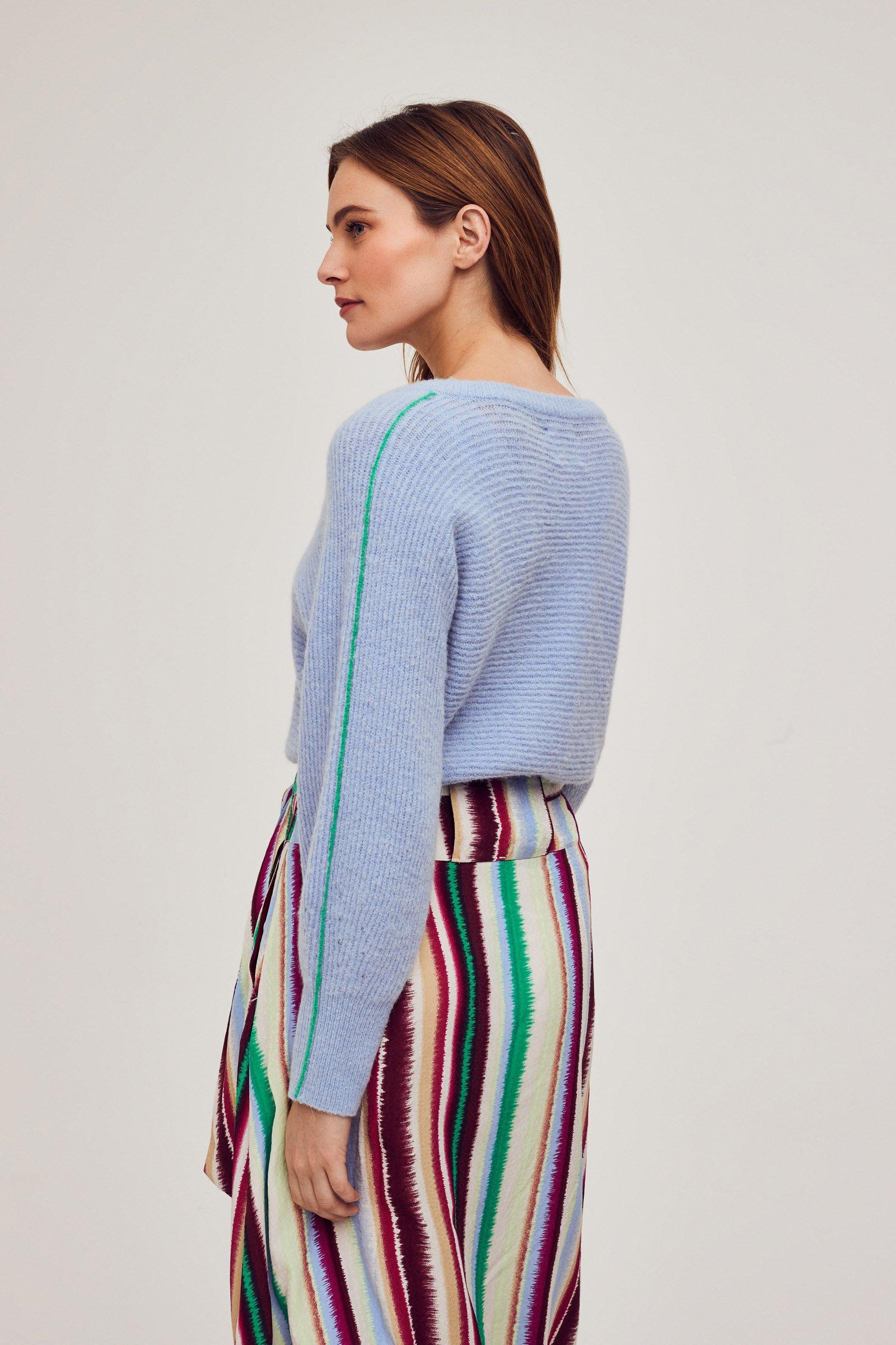 CKS Dames - PROUDV - trui - lichtblauw