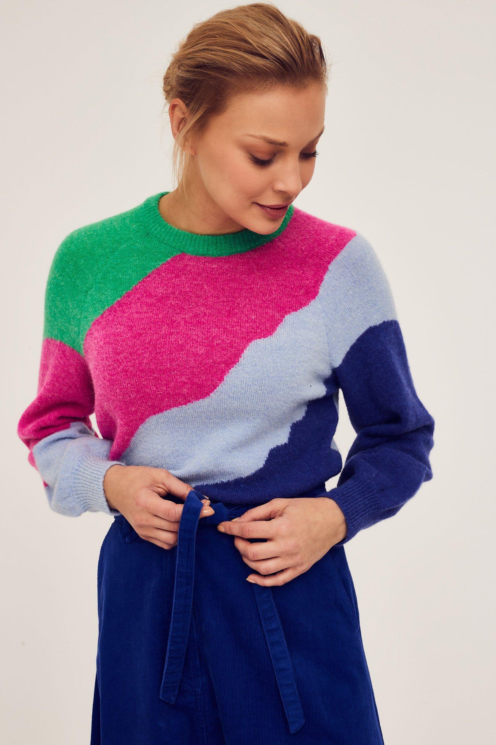 CKS Dames - PRELUDEJQ - Pullover - Grün