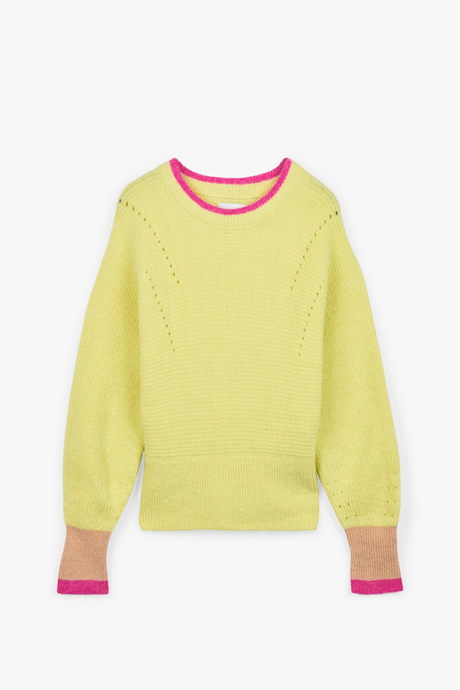CKS Dames - PROUDER - pullover - jaune claire