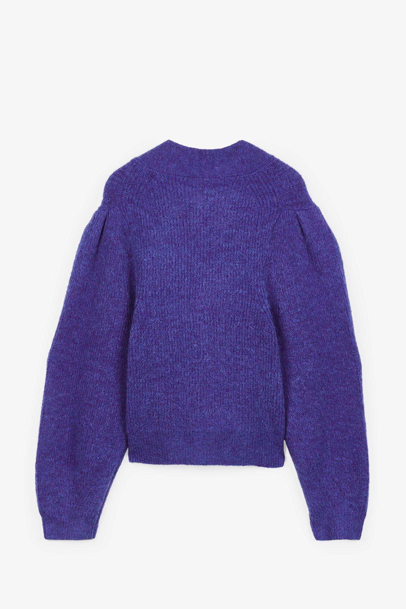 CKS Dames - LOUKALONG - cardigan - blauw