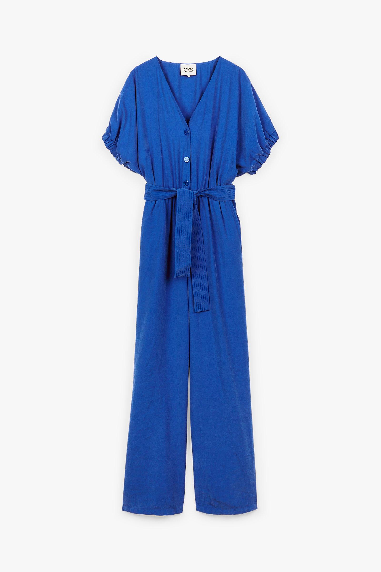 CKS Dames - RITCHEL - jumpsuit - blauw