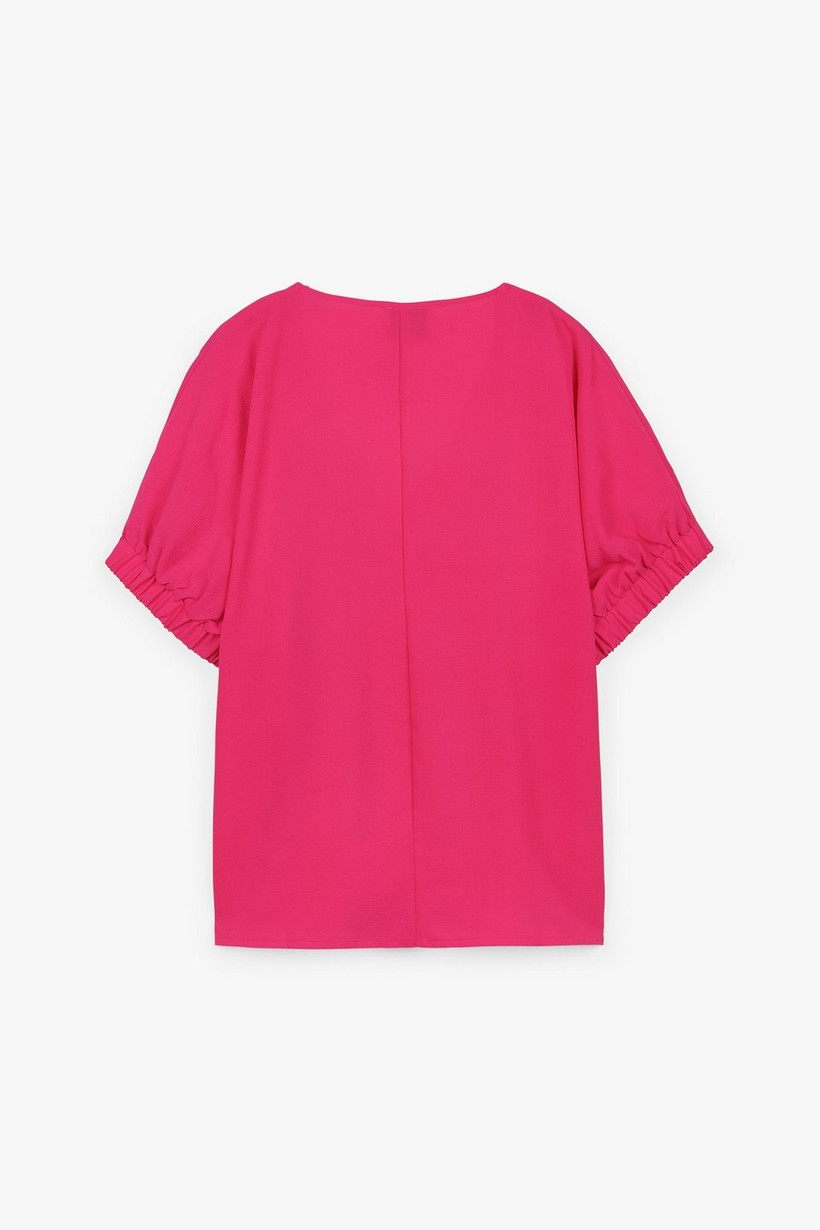 CKS Dames - RITCHA - blouse long sleeves - bright pink